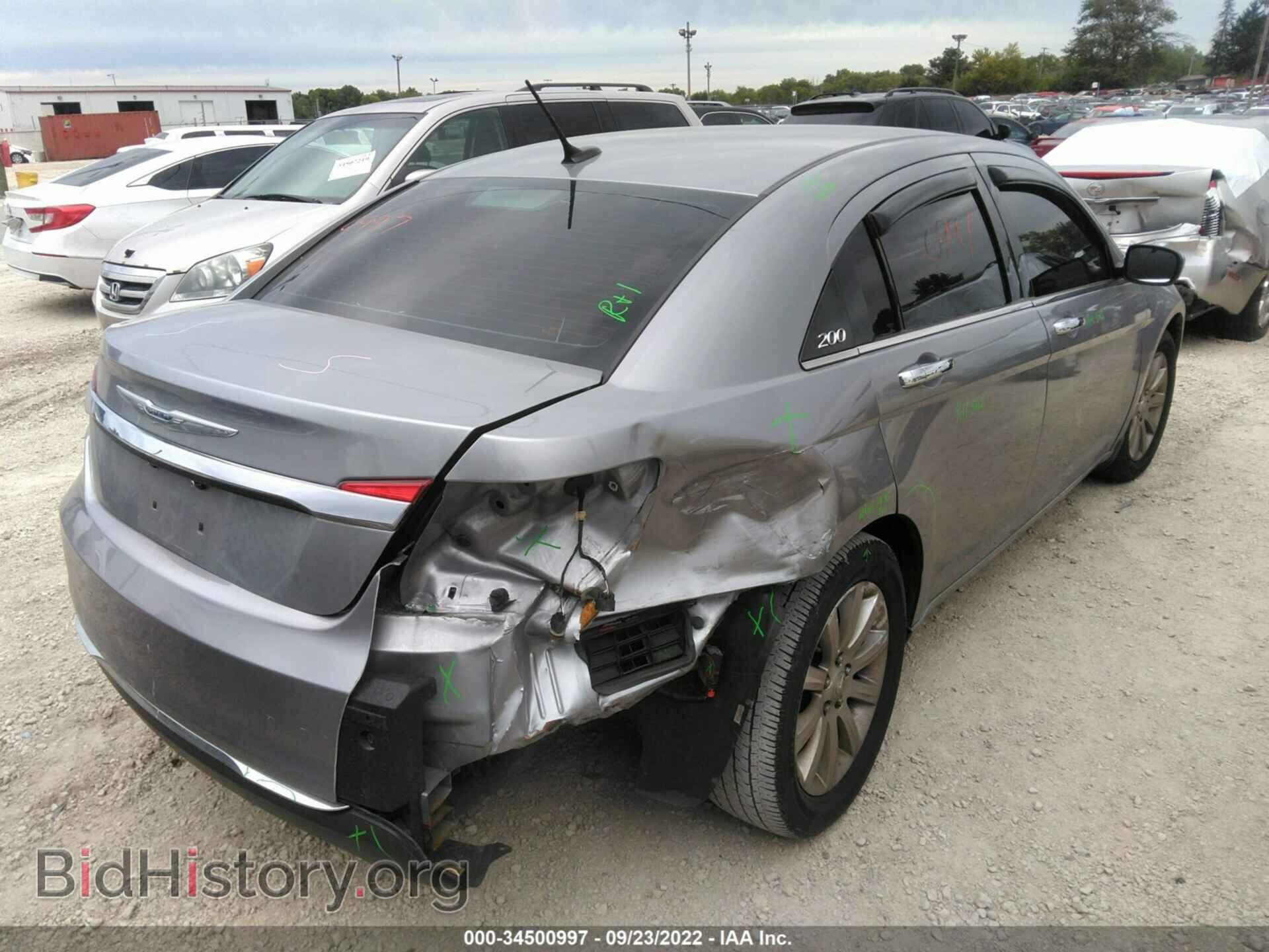 2013 CHRYSLER 200 - VIN: 1C3CCBCG3DN622758 - Фото 4