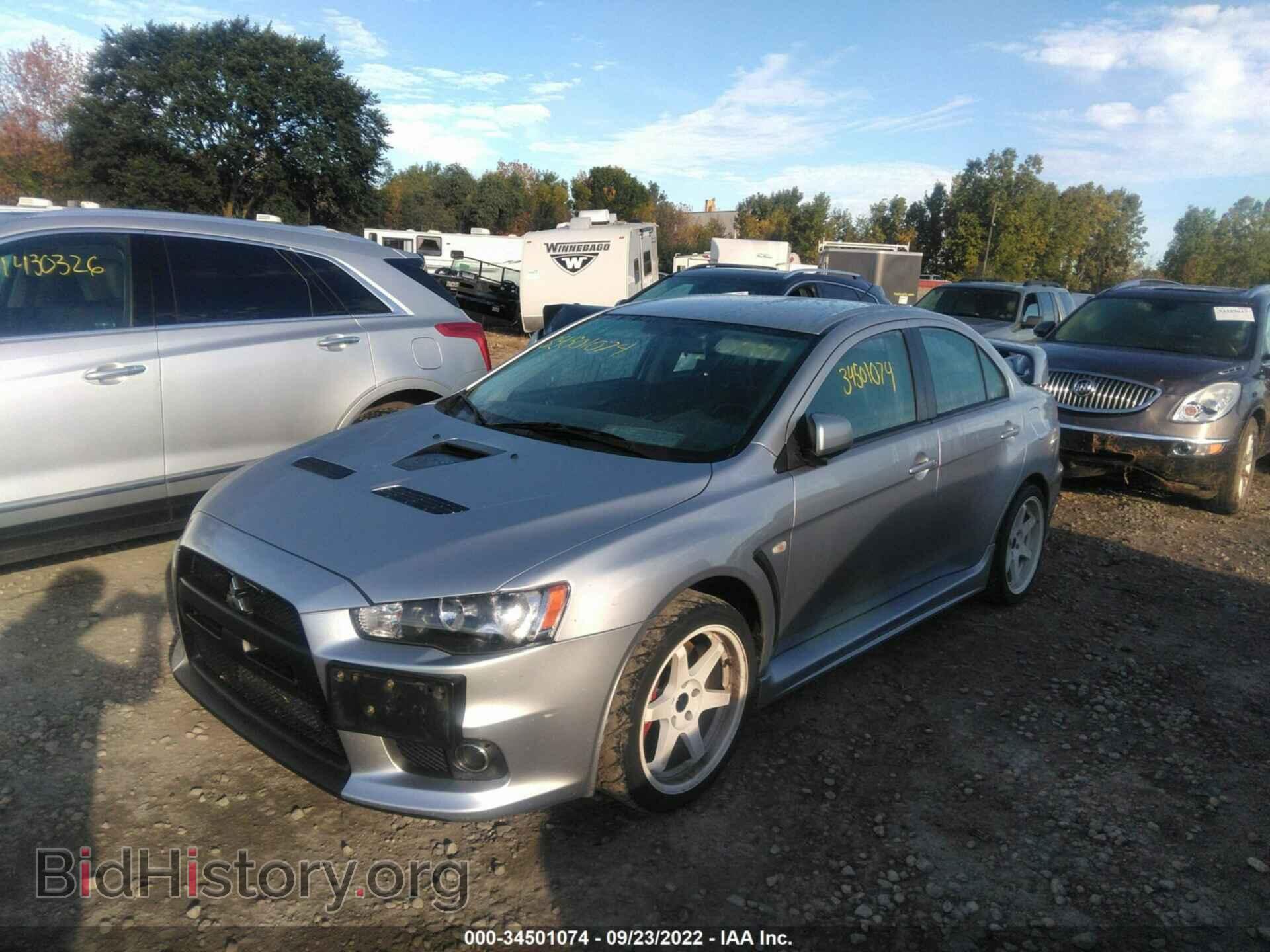 2012 MITSUBISHI LANCER EVOLUTION - VIN: JA32W8FV8CU010845 - Photo 2