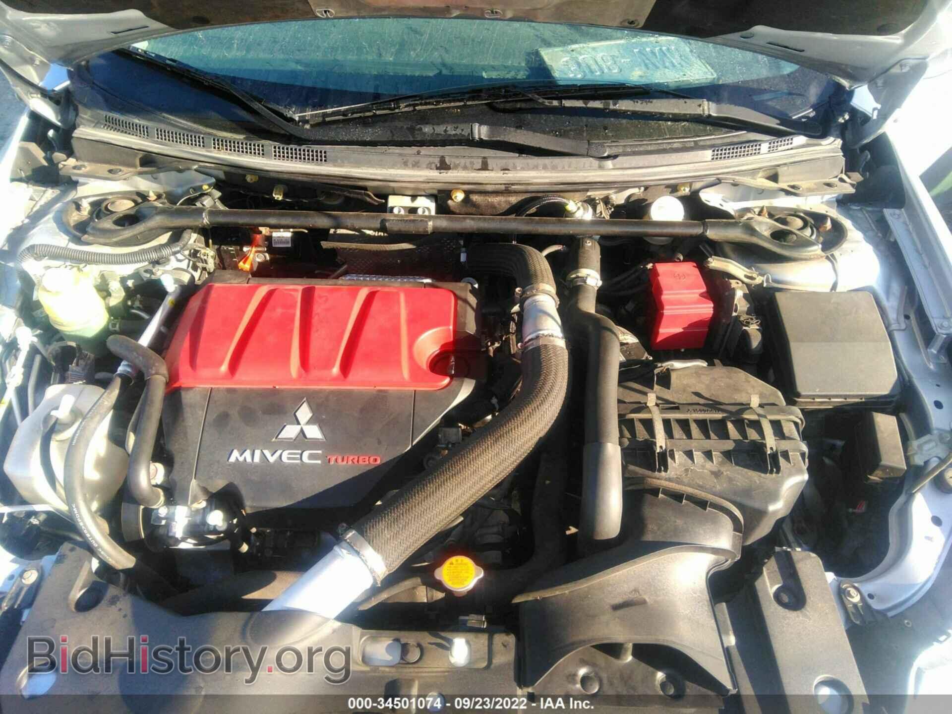 2012 MITSUBISHI LANCER EVOLUTION - VIN: JA32W8FV8CU010845 - Photo 10