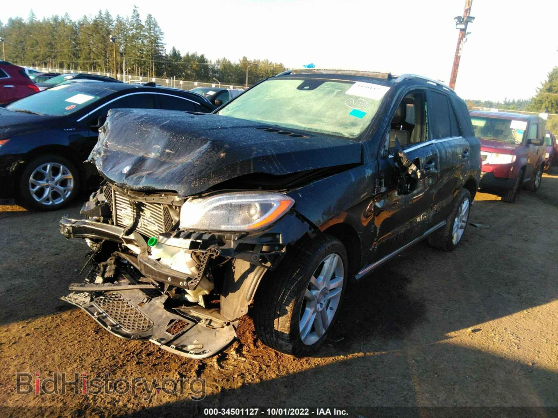 2014 MERCEDES-BENZ M-CLASS - VIN: 4JGDA2EB7EA376745 - Фото 2