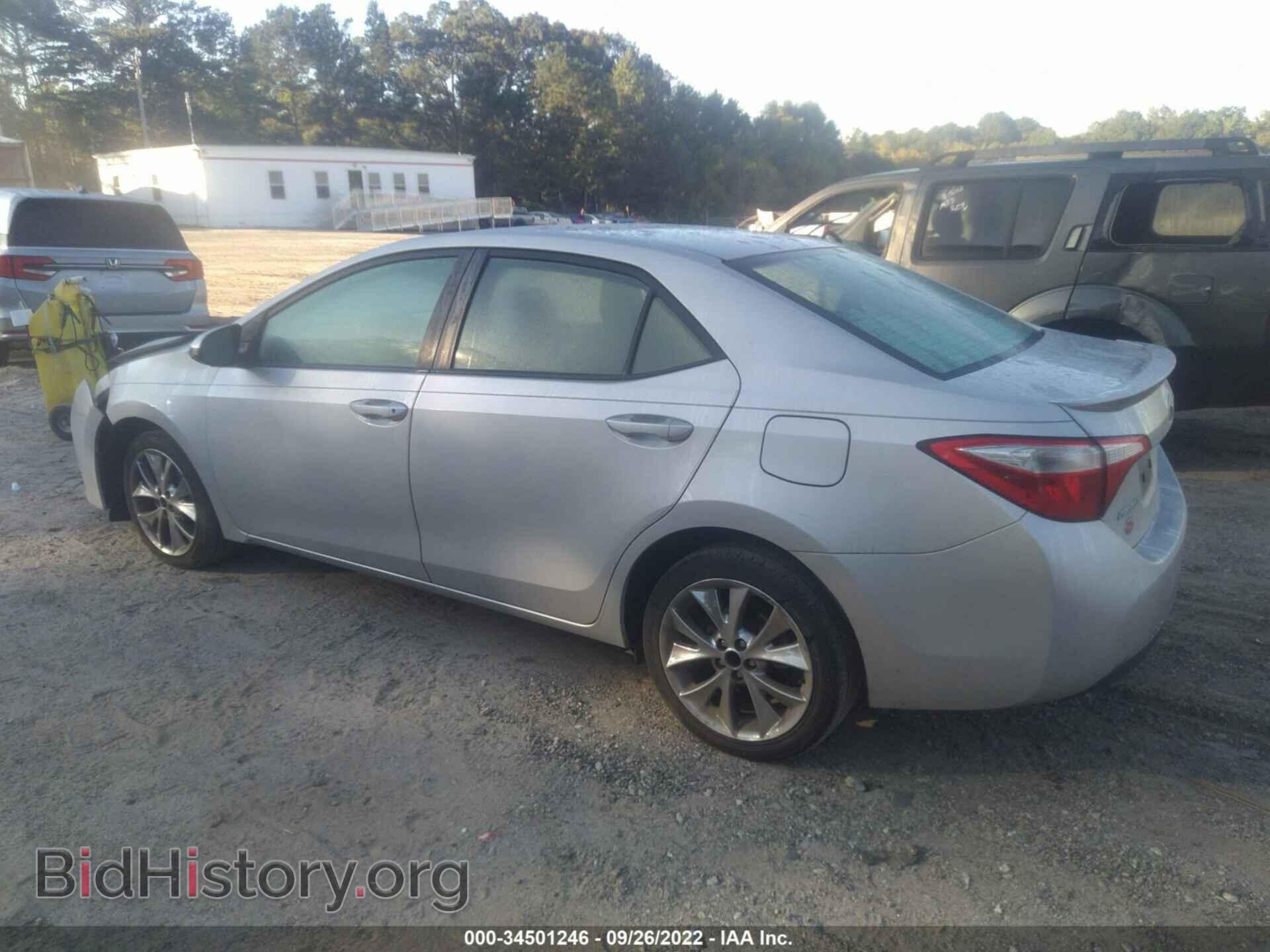 2014 TOYOTA COROLLA - VIN: 5YFBURHE2EP142154 - Фото 3