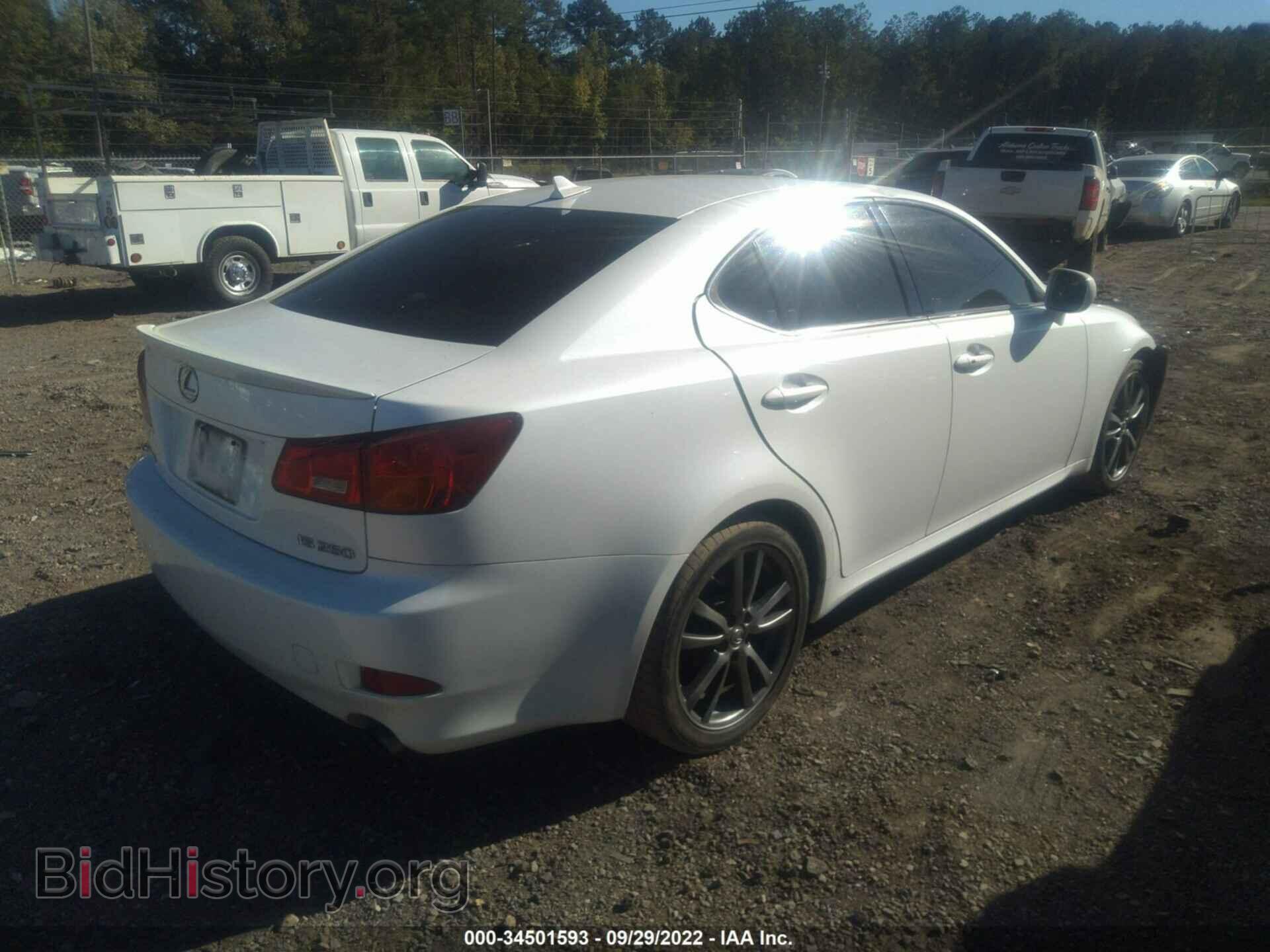 2008 LEXUS IS 250 - VIN: JTHBK262585065284 - Фото 4