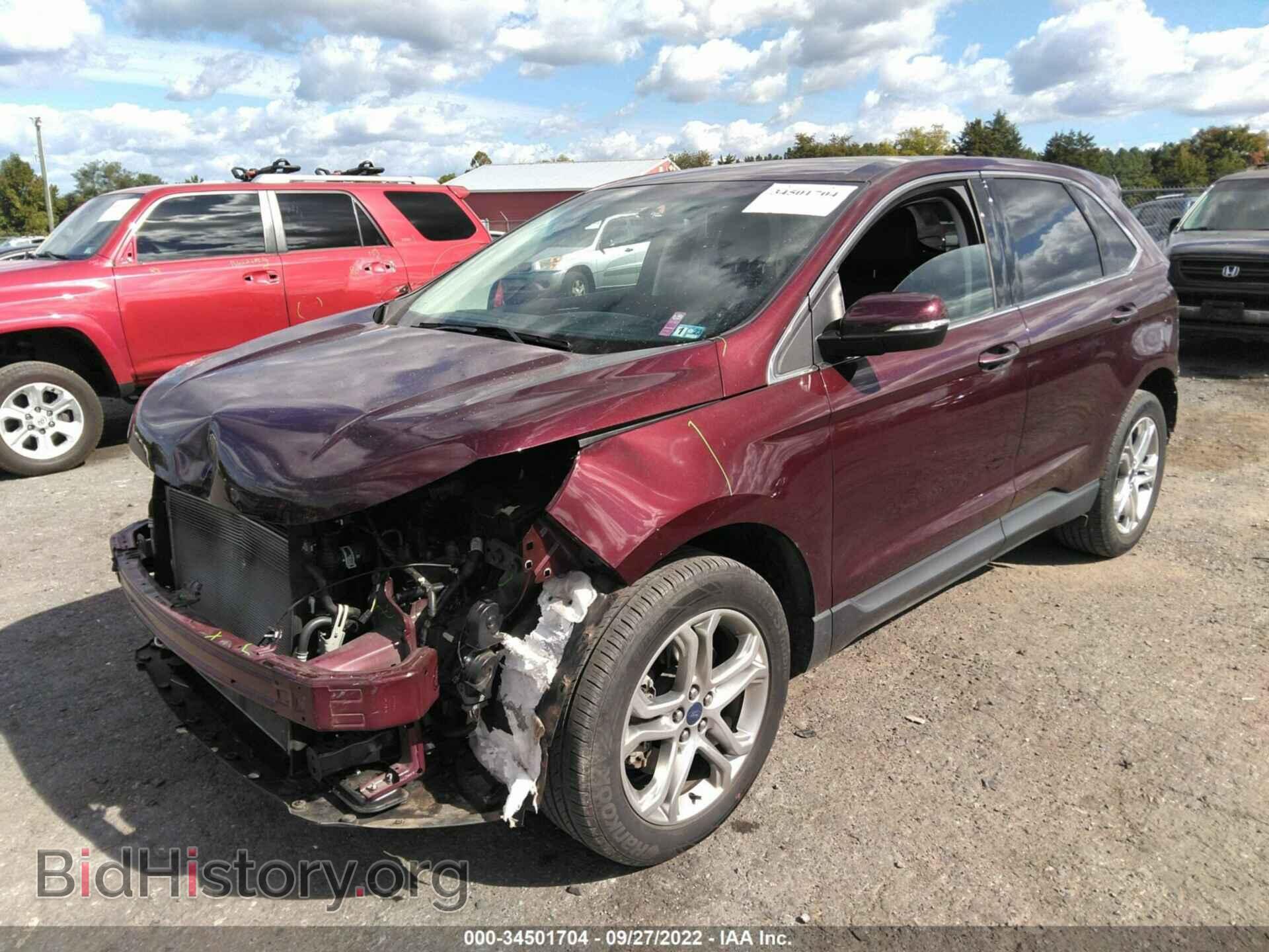 2017 FORD EDGE - VIN: 2FMPK4K83HBB41184 - Photo 2
