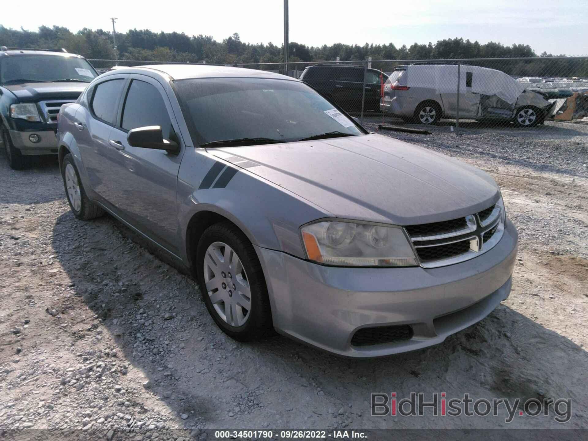 Фотография 1C3CDZAB5EN169659 - DODGE AVENGER 2014