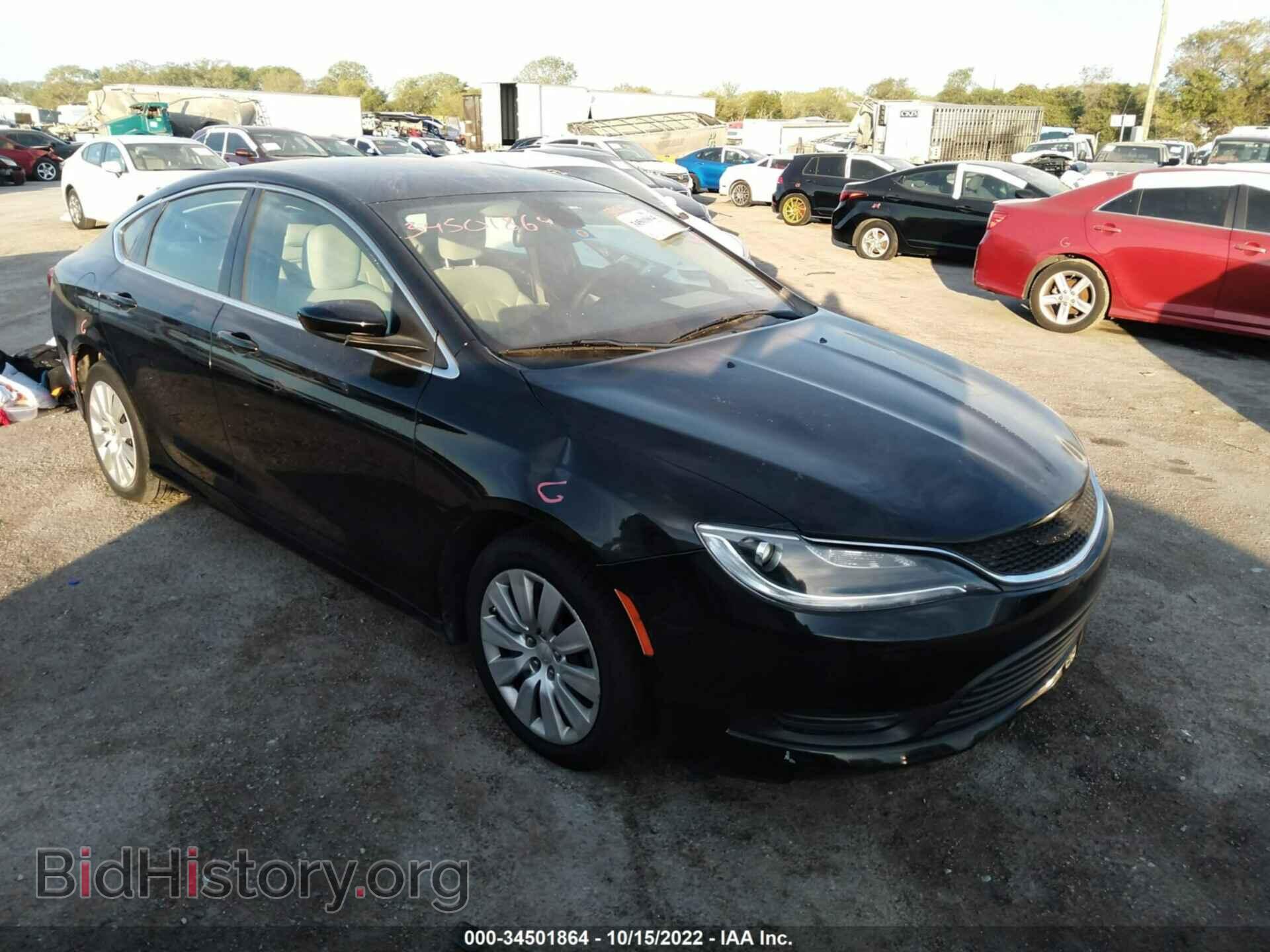 Фотография 1C3CCCFB8GN147456 - CHRYSLER 200 2016