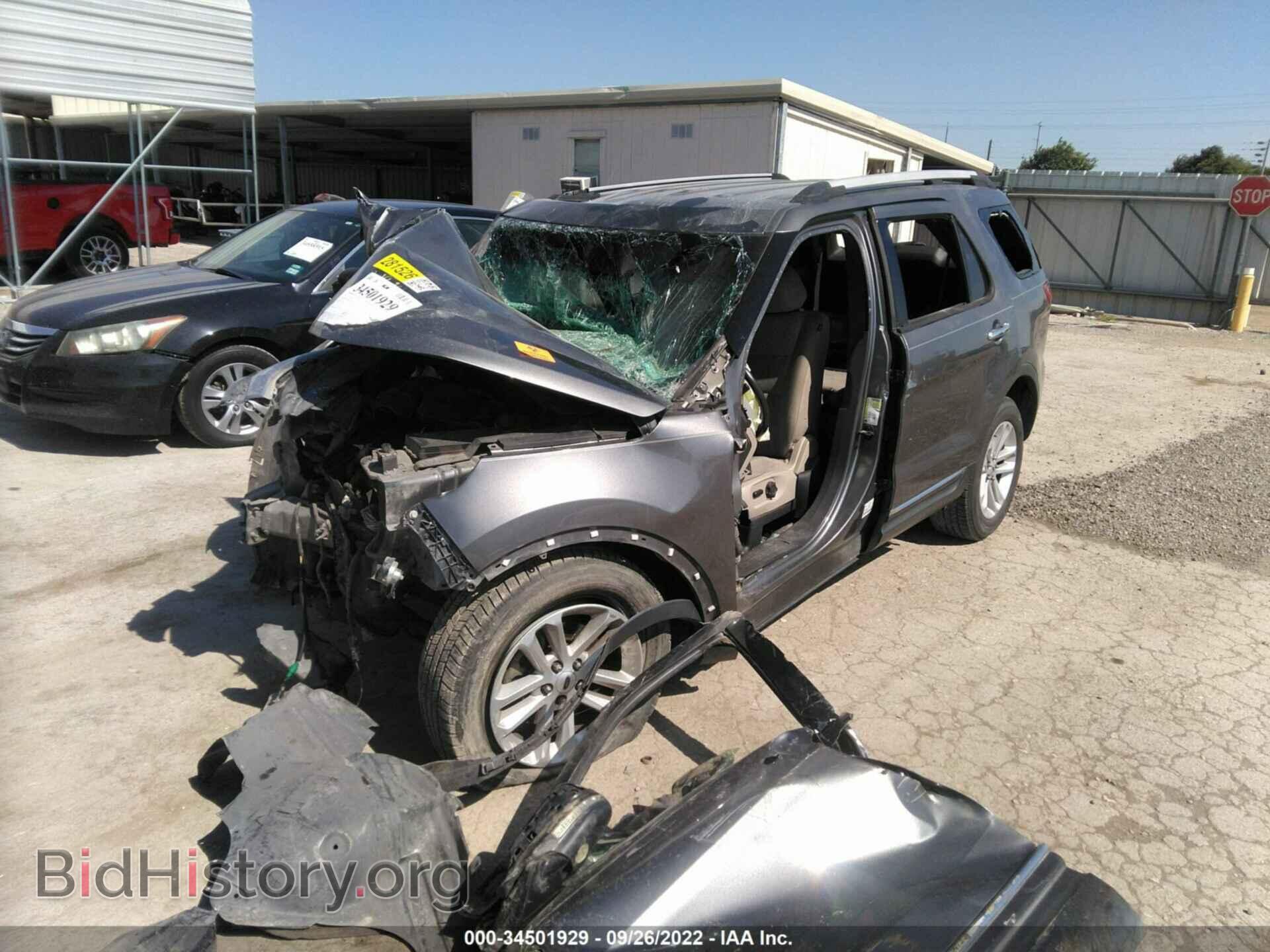 2013 FORD EXPLORER - VIN: 1FM5K7D8XDGA04090 - Фото 2
