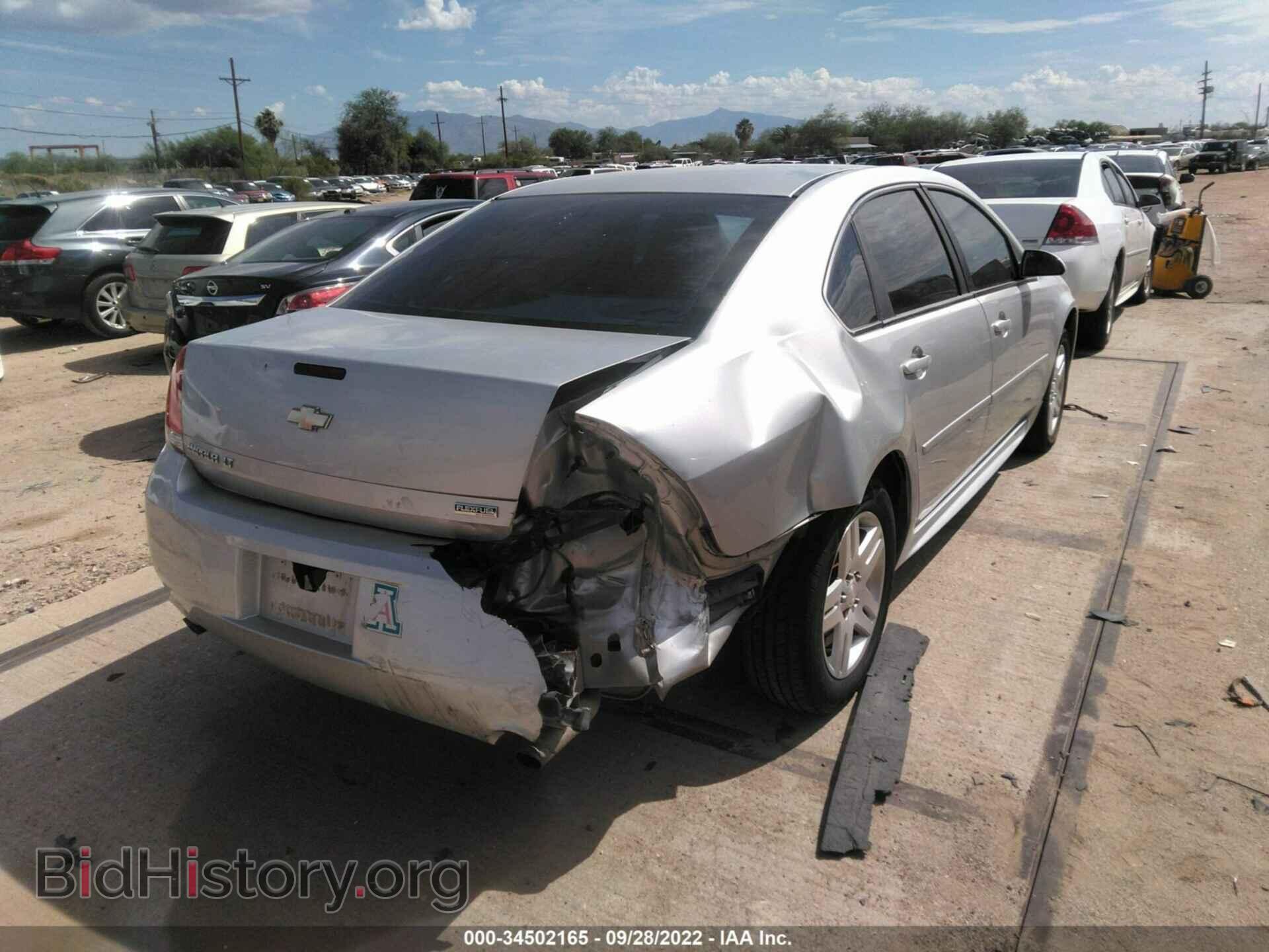 2012 CHEVROLET IMPALA - VIN: 2G1WG5E39C1169697 - Фото 4