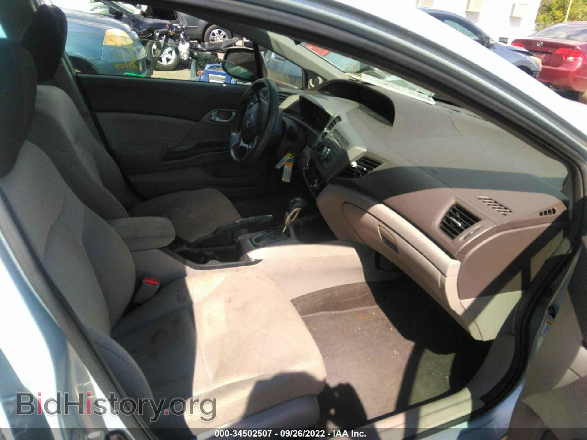 2012 HONDA CIVIC SDN - VIN: 19XFB2F80CE306172 - Фото 5