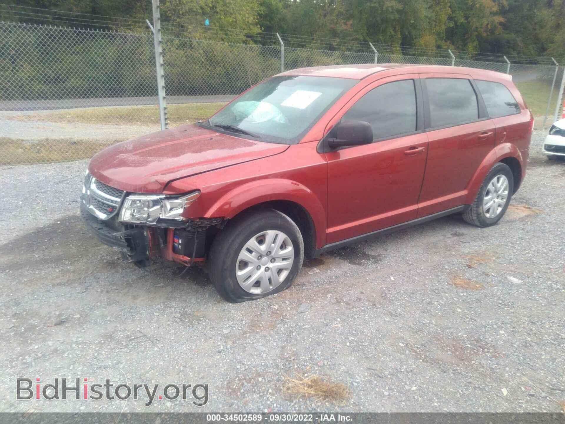 2014 DODGE JOURNEY - VIN: 3C4PDCAB2ET102429 - Photo 2
