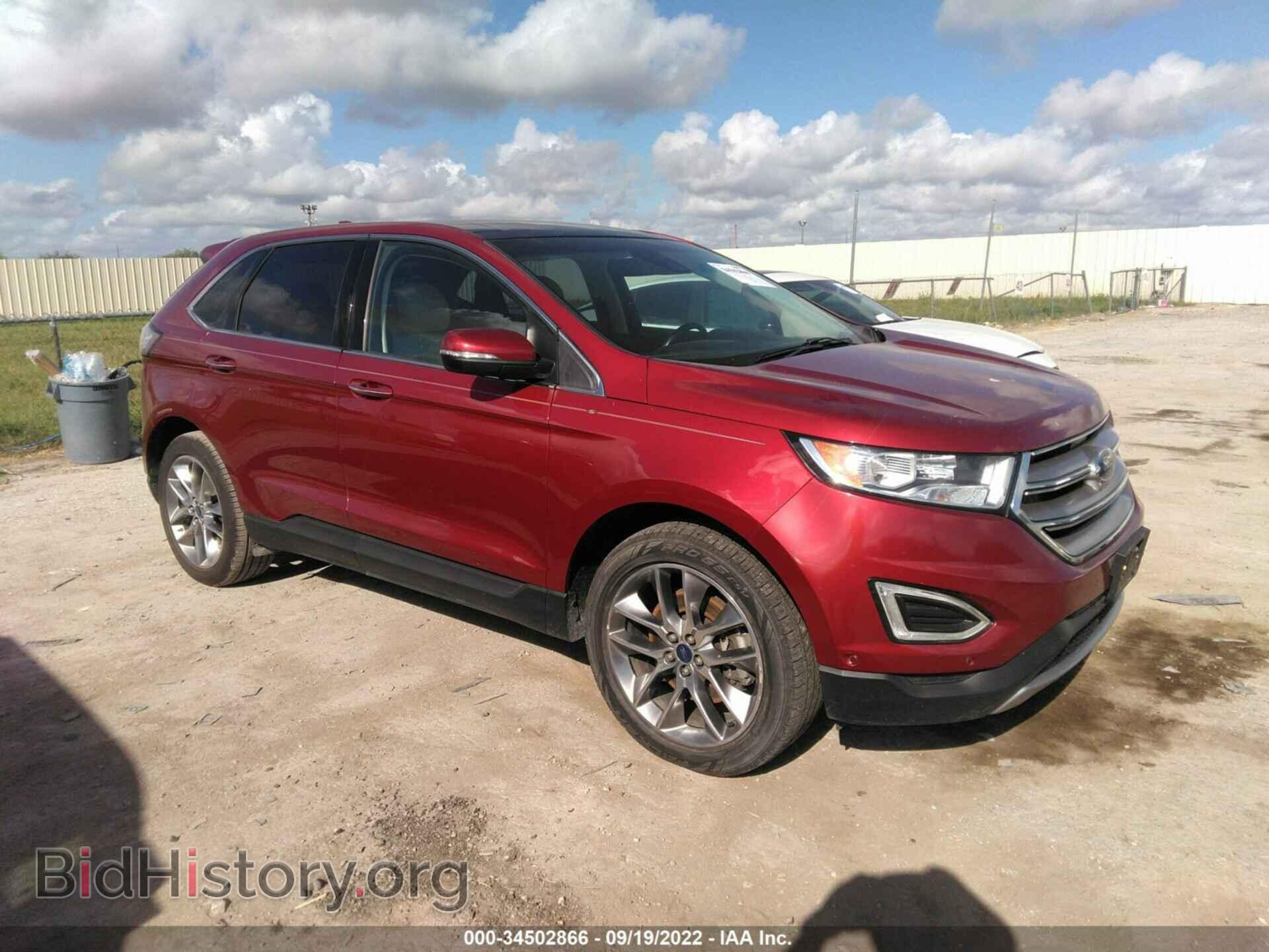 Photo 2FMPK3K85FBB85453 - FORD EDGE 2015