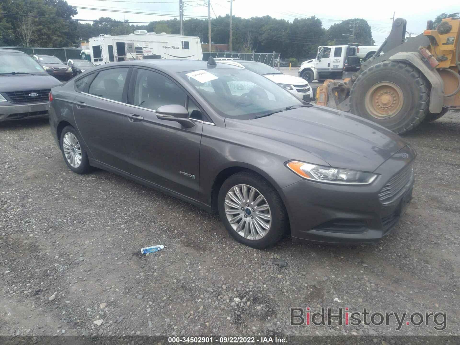 Фотография 3FA6P0LU6DR349017 - FORD FUSION 2013