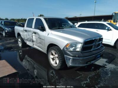 2012 RAM 1500 Tradesman, серебристый — VIN 1C6RD7KP0CS291355, IAAI