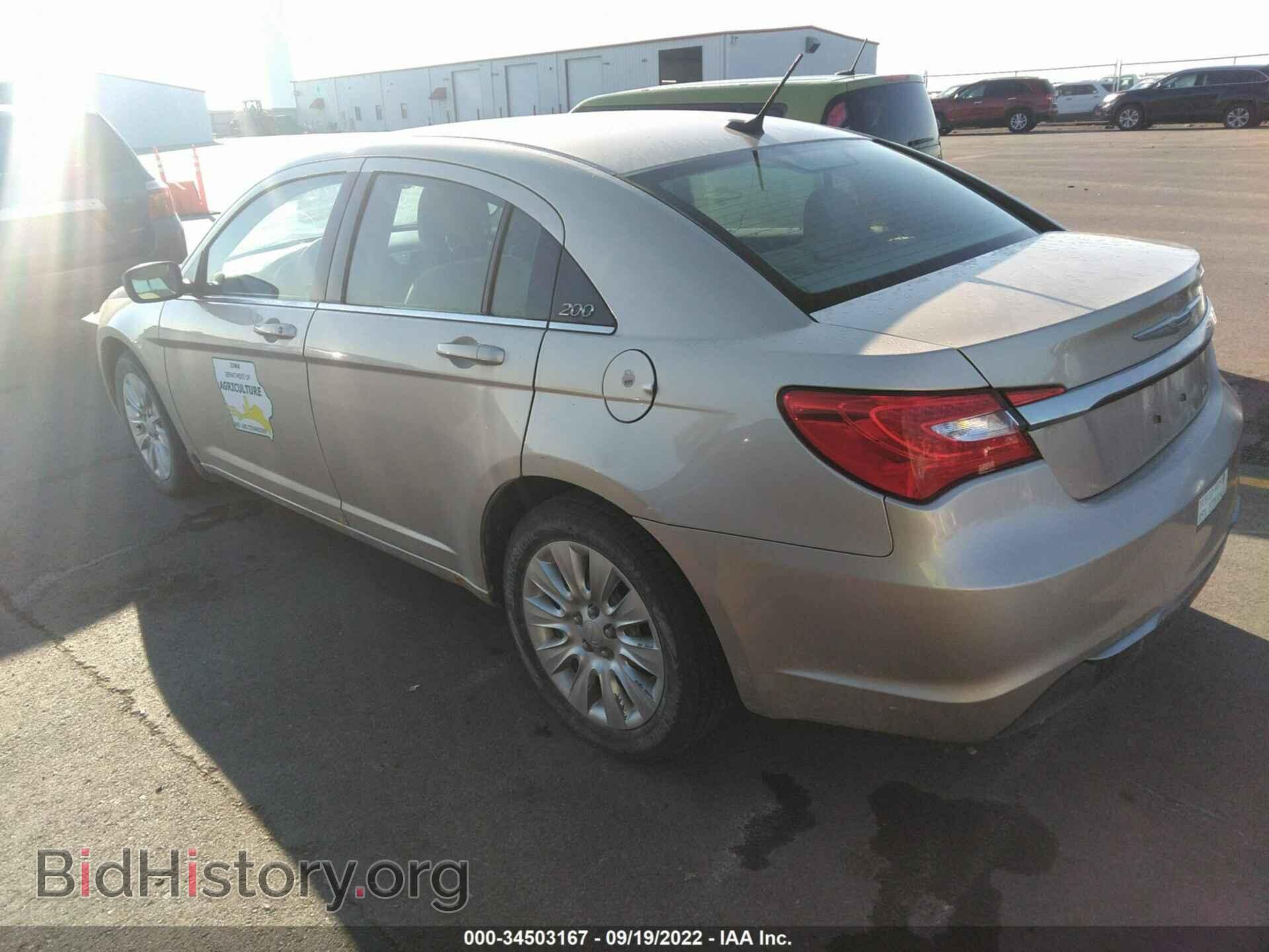 2014 CHRYSLER 200 - VIN: 1C3CCBAG2EN131229 - Фото 3
