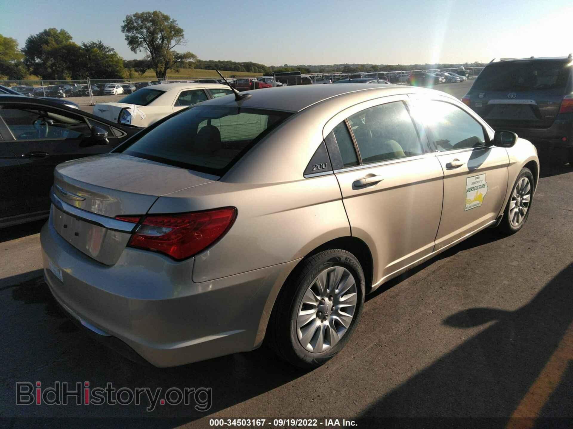 2014 CHRYSLER 200 - VIN: 1C3CCBAG2EN131229 - Фото 4