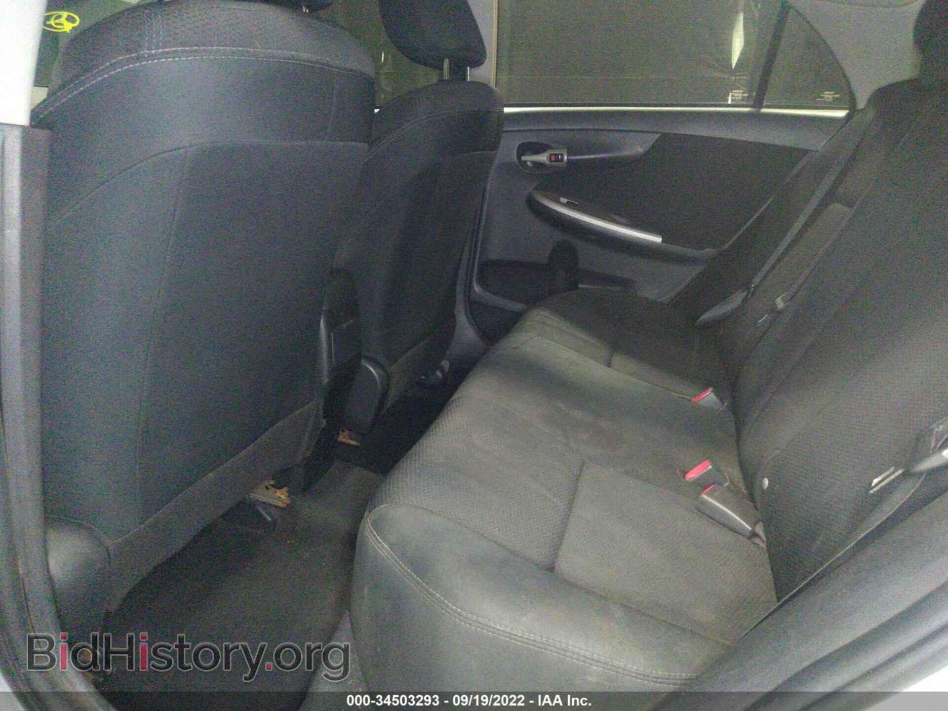 2012 TOYOTA COROLLA - VIN: 2T1BU4EE6CC830307 - Фото 8