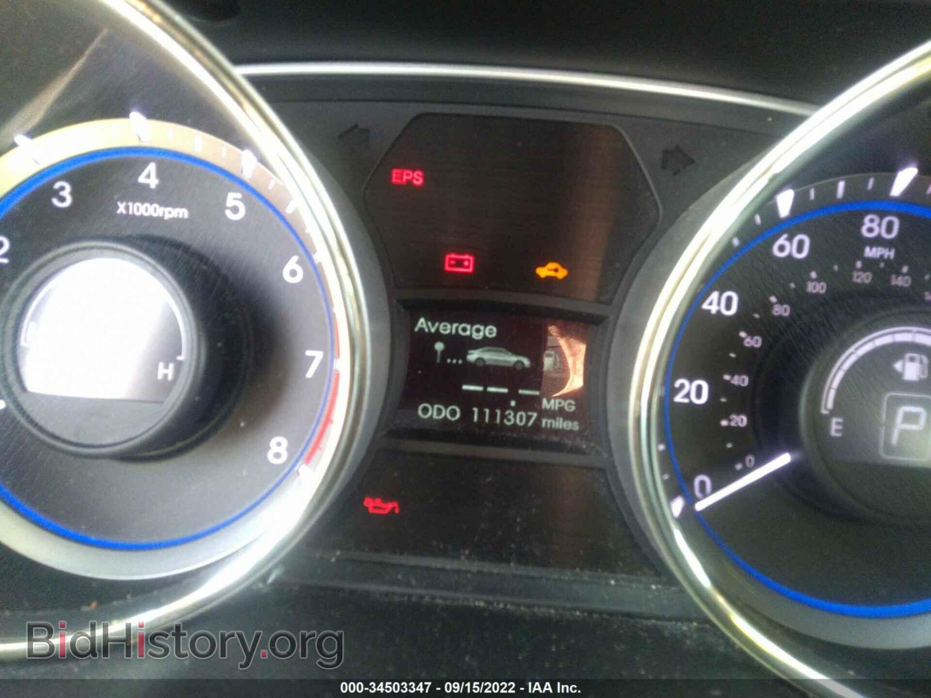 2013 HYUNDAI SONATA - VIN: 5NPEC4AC6DH532598 - Фото 7