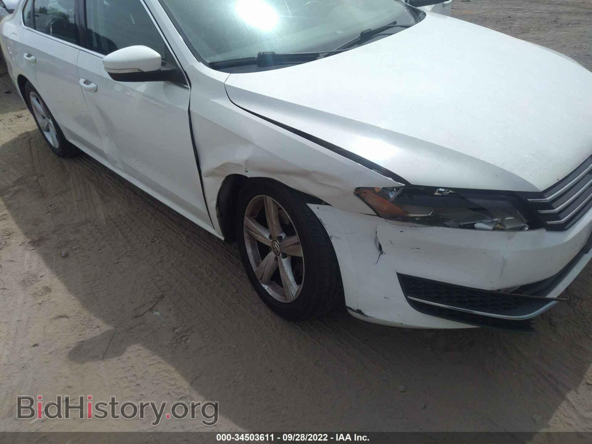 2014 VOLKSWAGEN PASSAT - VIN: 1VWBT7A35EC035332 - Фото 6