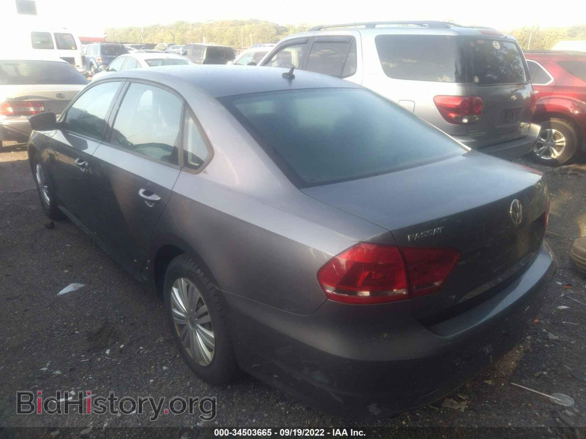 2014 VOLKSWAGEN PASSAT - VIN: 1VWAP7A36EC009449 - Фото 3
