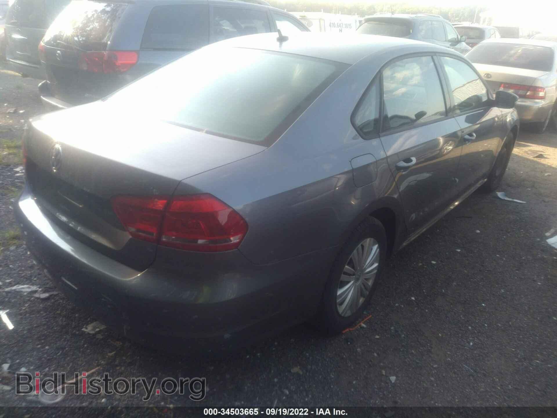 2014 VOLKSWAGEN PASSAT - VIN: 1VWAP7A36EC009449 - Фото 4
