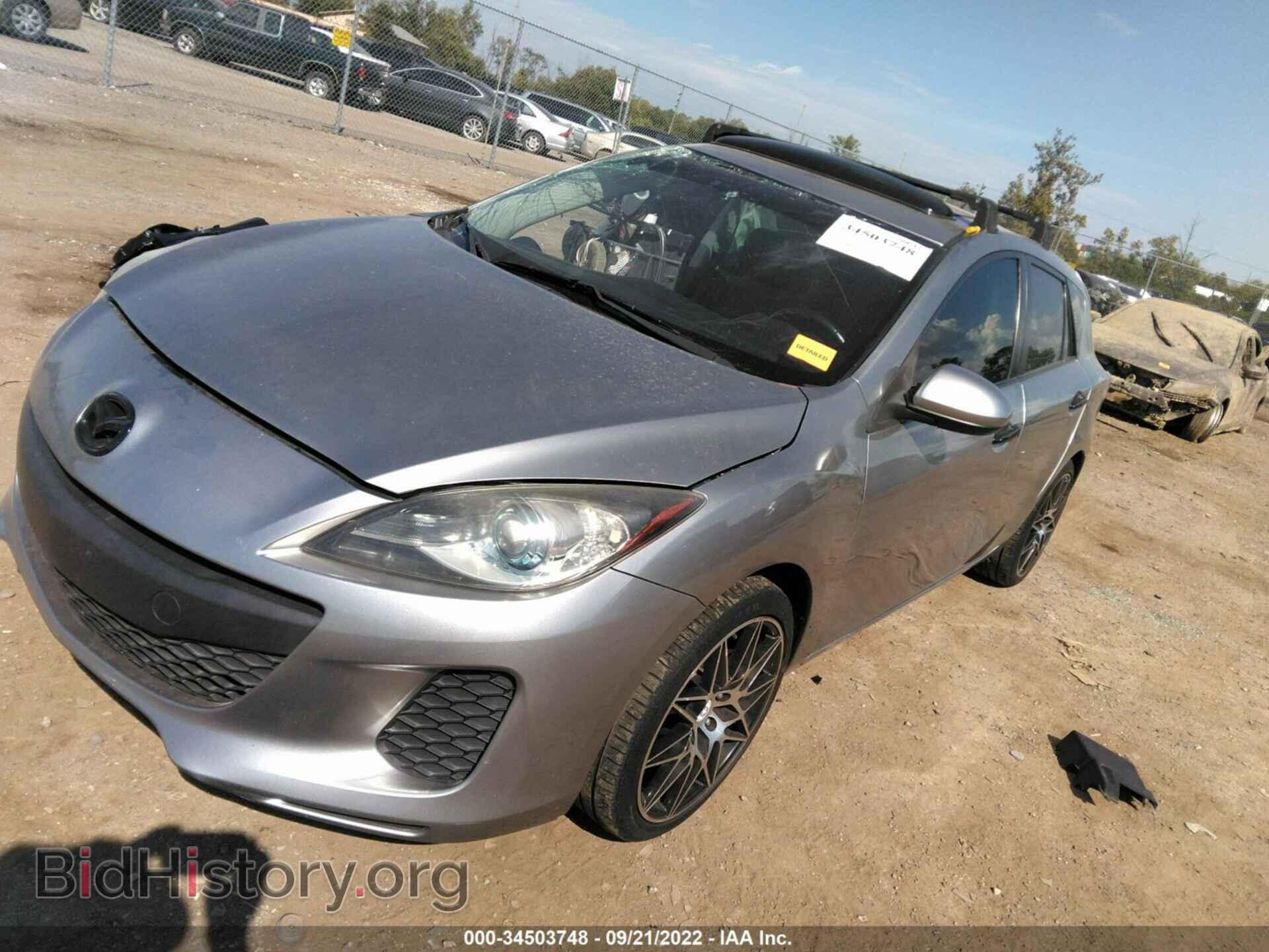 2012 MAZDA MAZDA3 - VIN: JM1BL1M7XC1554724 - Фото 2