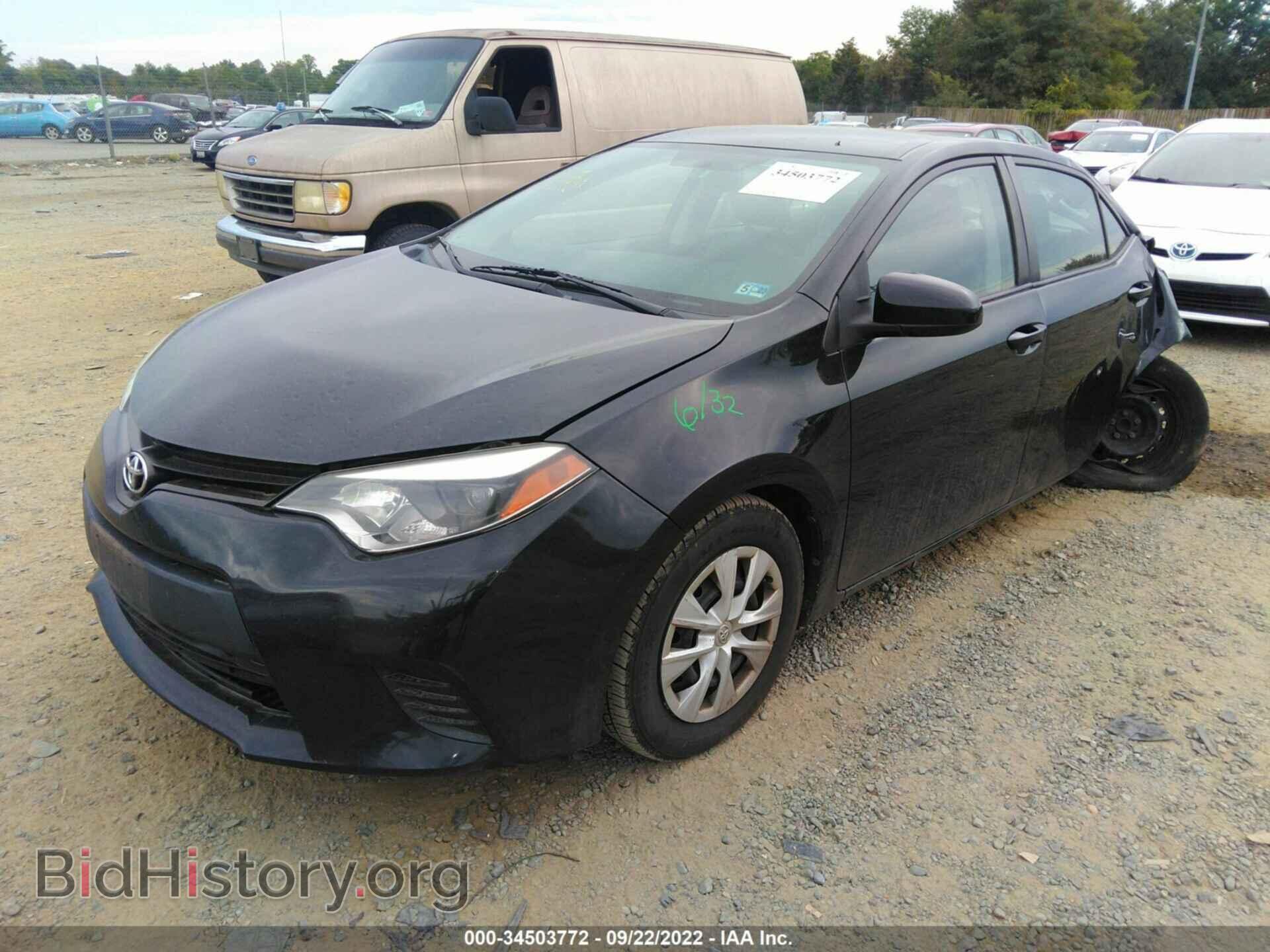 2014 TOYOTA COROLLA - VIN: 2T1BURHE3EC093126 - Фото 2