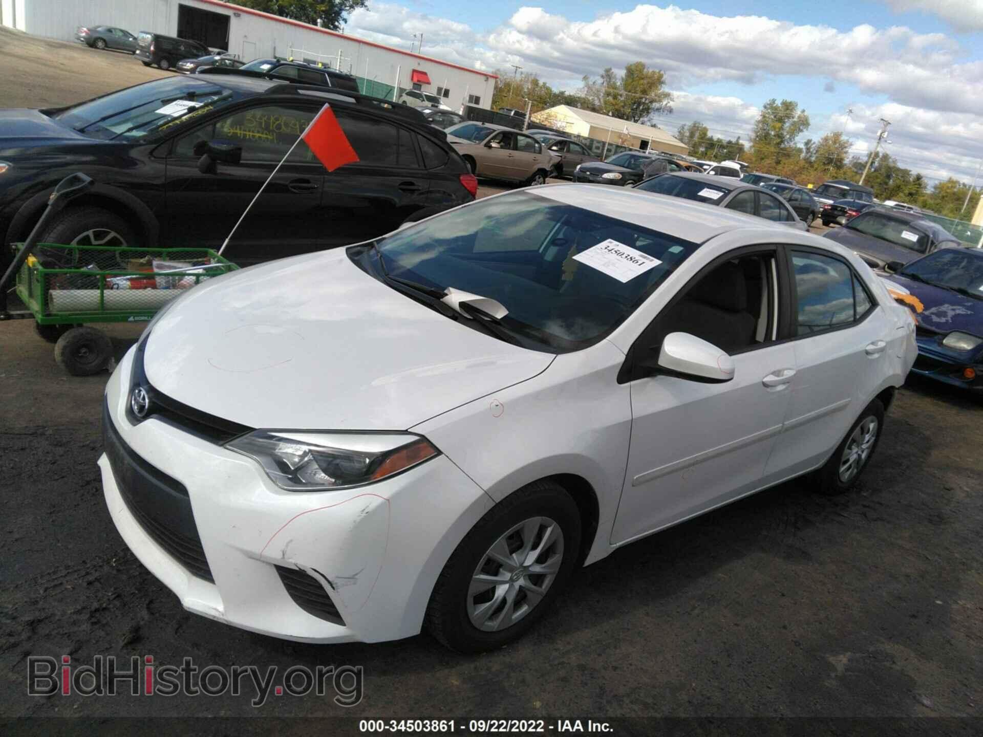 2014 TOYOTA COROLLA - VIN: 5YFBPRHE2EP110053 - Фото 2