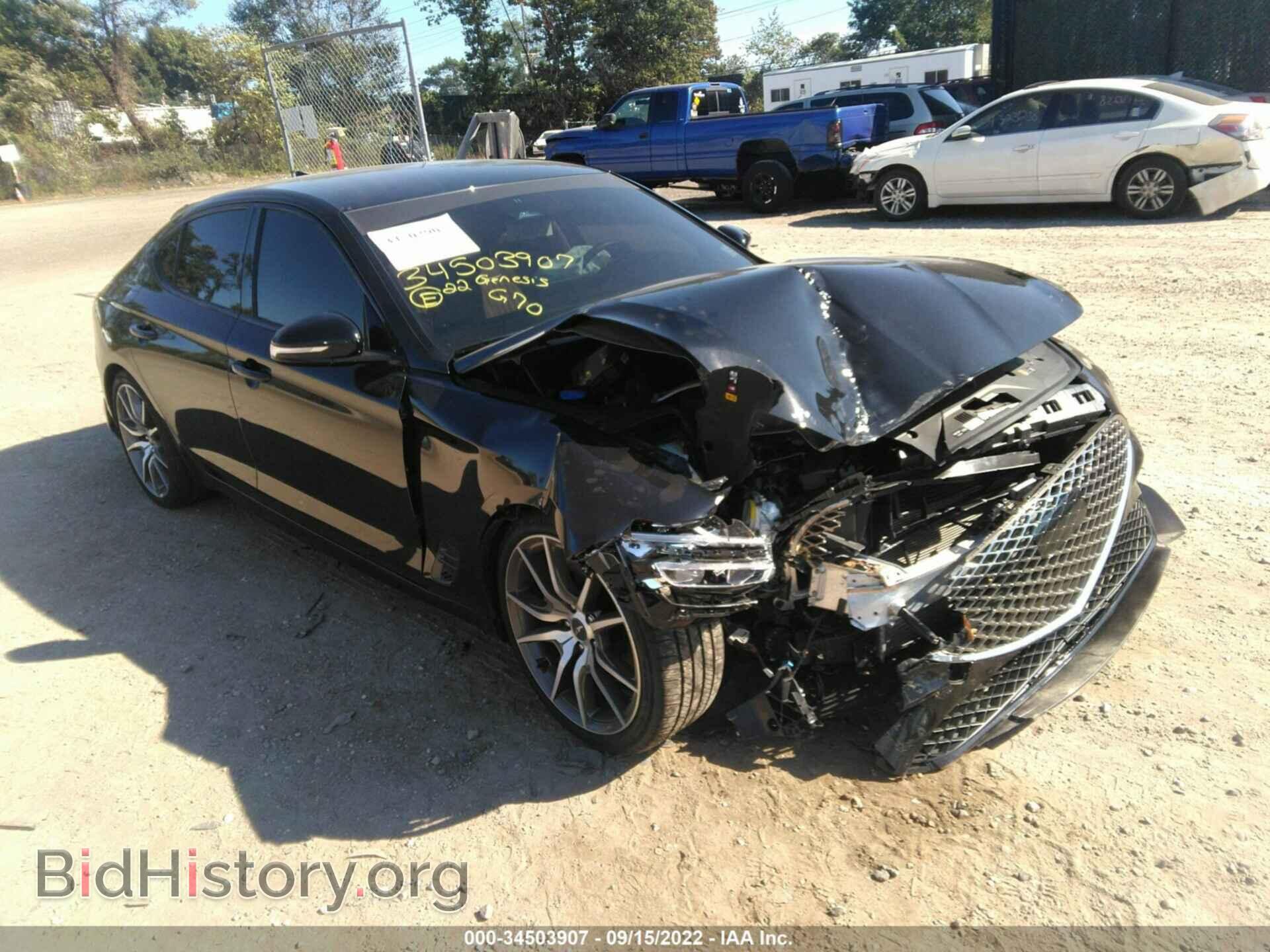 Photo KMTG54TE4NU101316 - GENESIS G70 2022