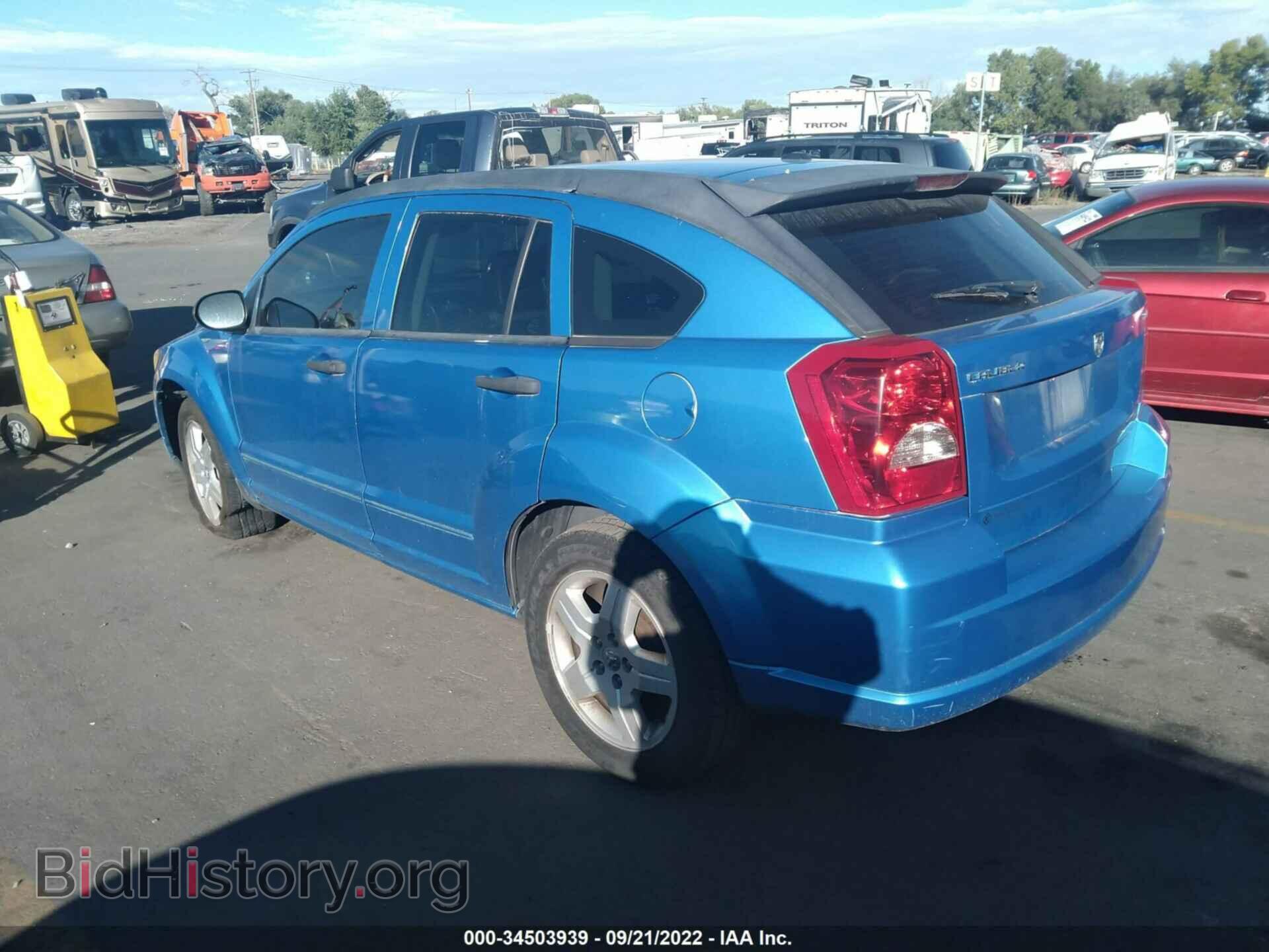 2008 DODGE CALIBER - VIN: 1B3HB48BX8D582186 - Фото 3