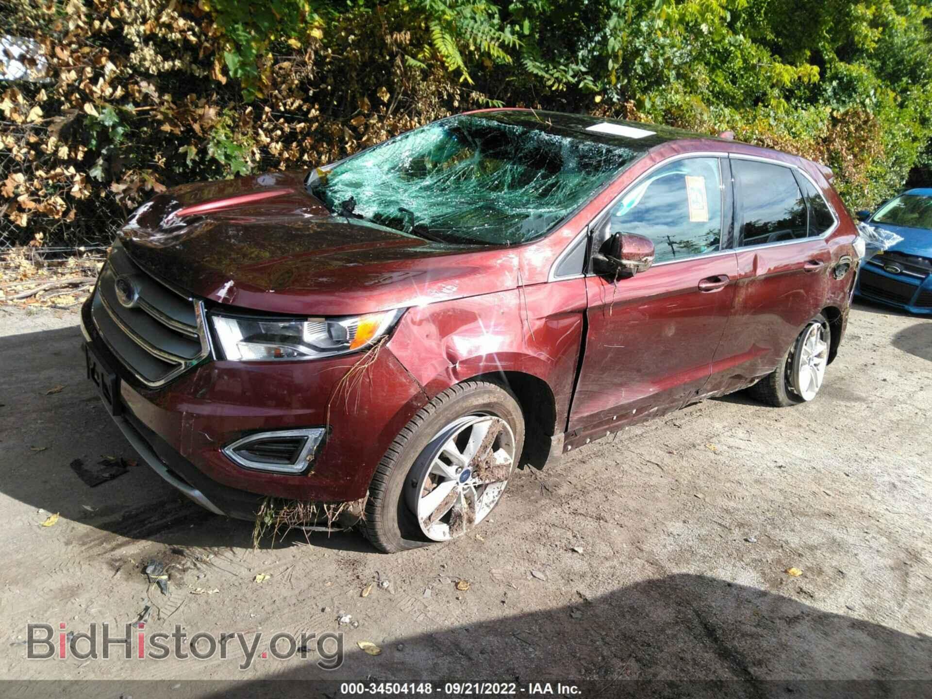 2016 FORD EDGE - VIN: 2FMPK4J8XGBB46608 - Photo 2