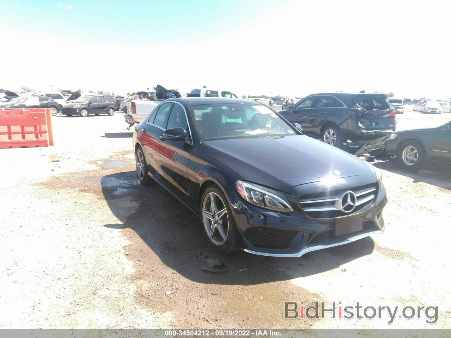 Photo 55SWF4KB9GU148981 - MERCEDES-BENZ C-CLASS 2016