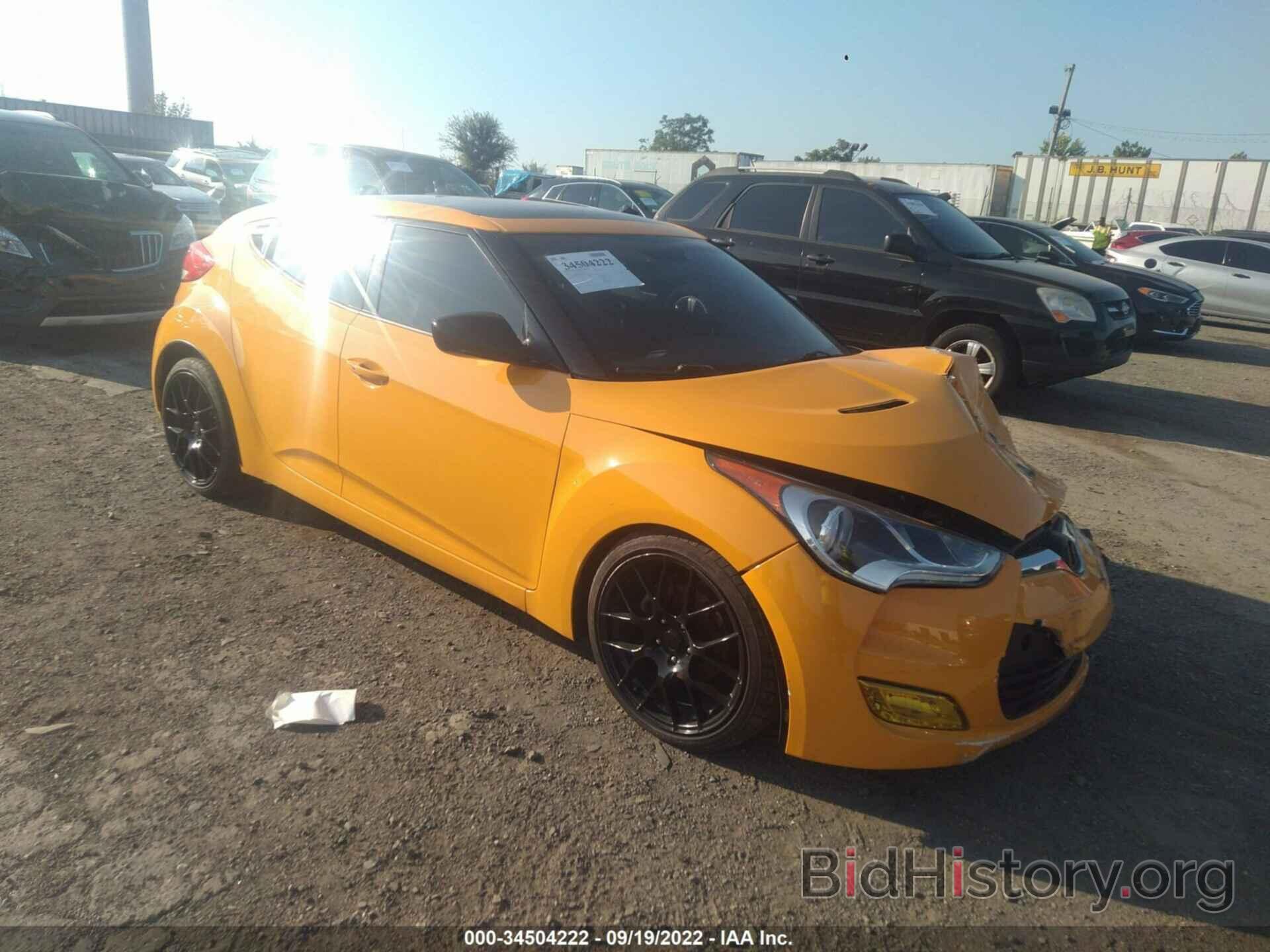 Photo KMHTC6AD6CU051827 - HYUNDAI VELOSTER 2012