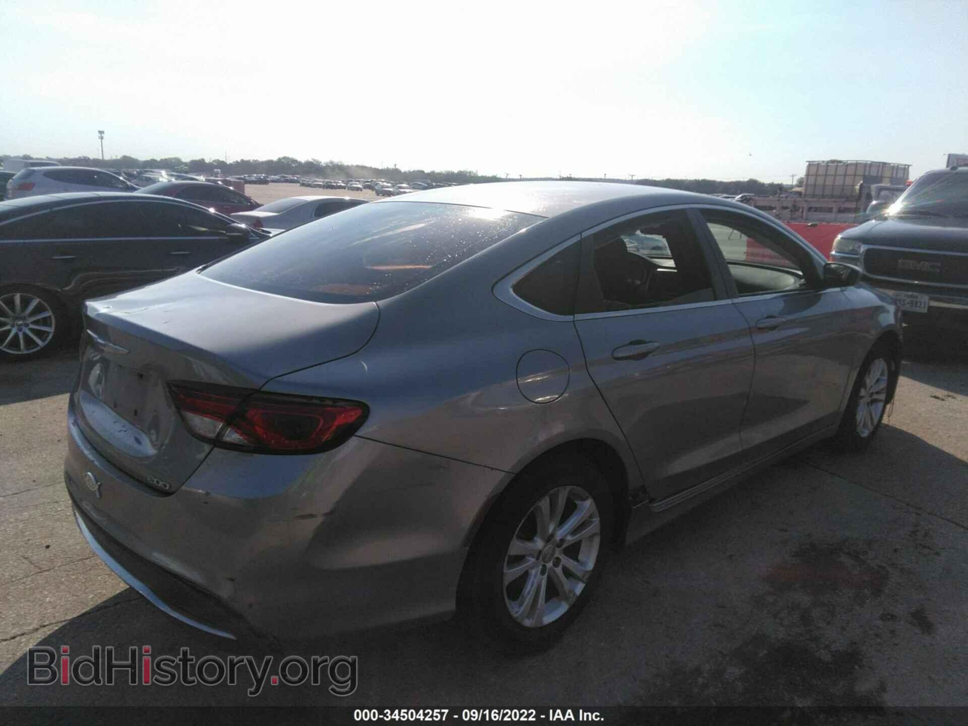 2016 CHRYSLER 200 - VIN: 1C3CCCAB7GN121986 - Фото 4