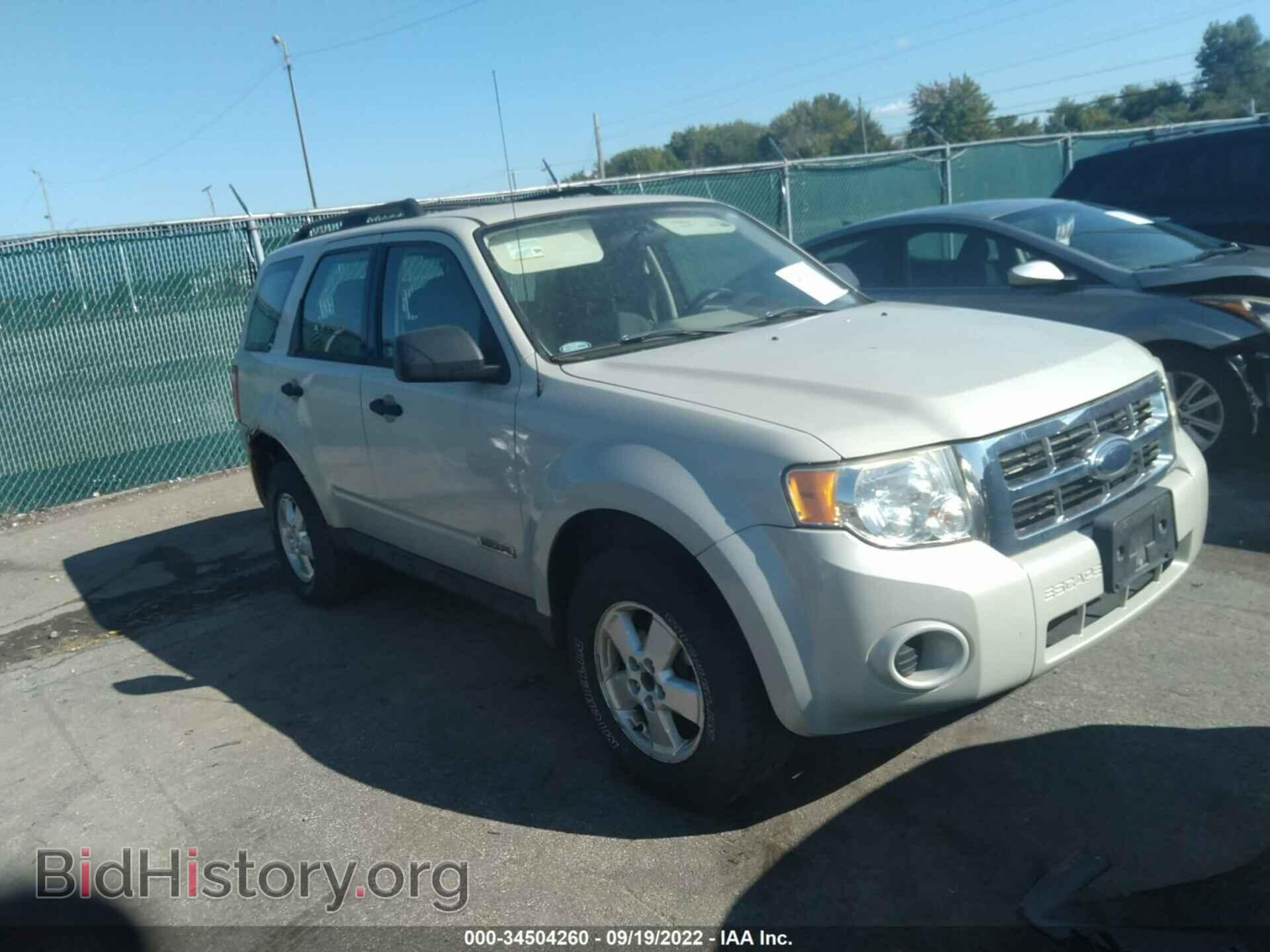 Фотография 1FMCU02Z38KB34607 - FORD ESCAPE 2008