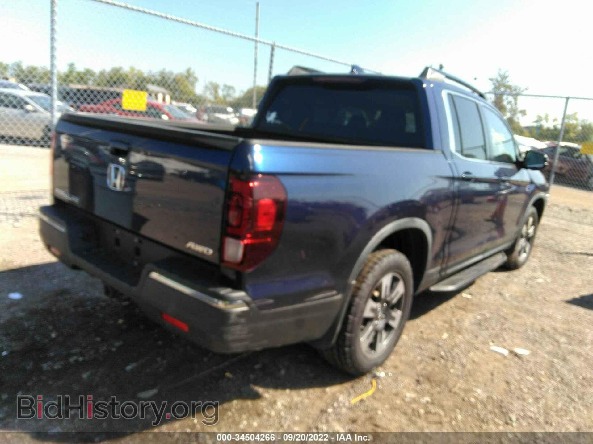 2017 HONDA RIDGELINE - VIN: 5FPYK3F53HB009815 - Фото 4