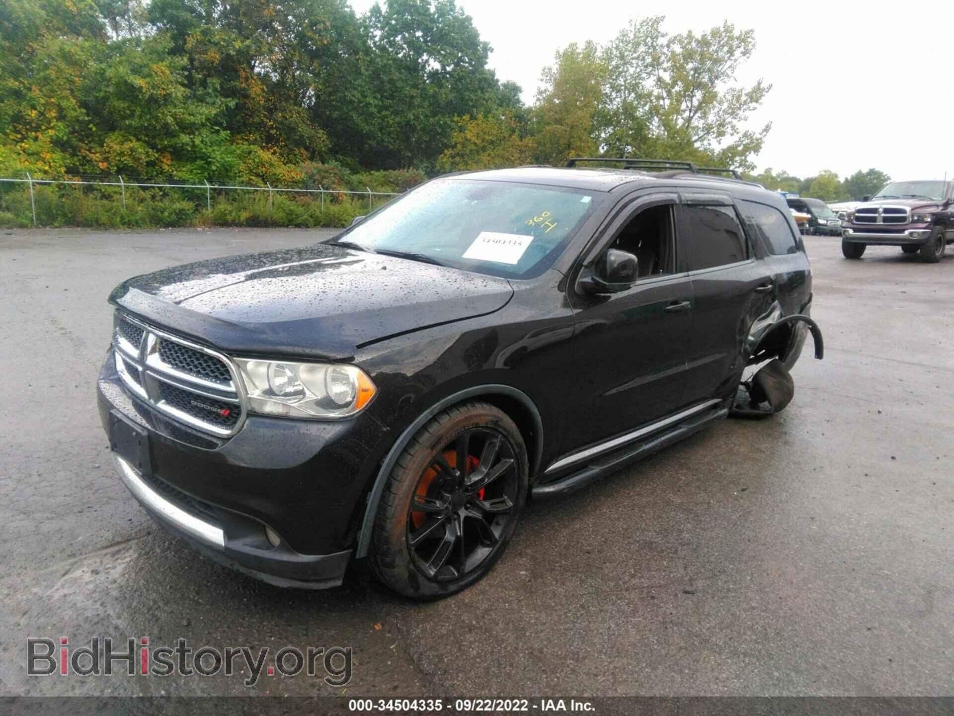 2012 DODGE DURANGO - VIN: 1C4SDJDTXCC301921 - Photo 2