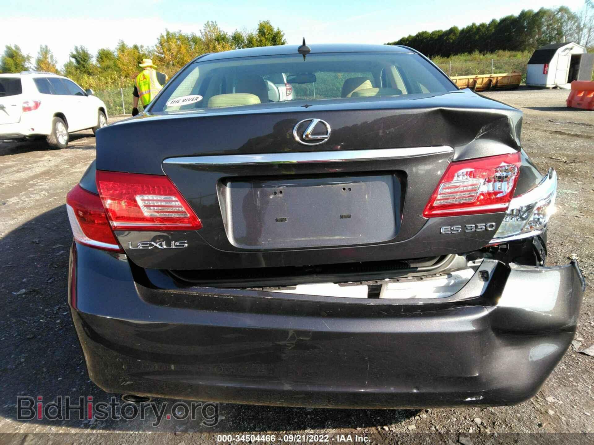 2010 LEXUS ES 350 - VIN: JTHBK1EG6A2348856 - Фото 6