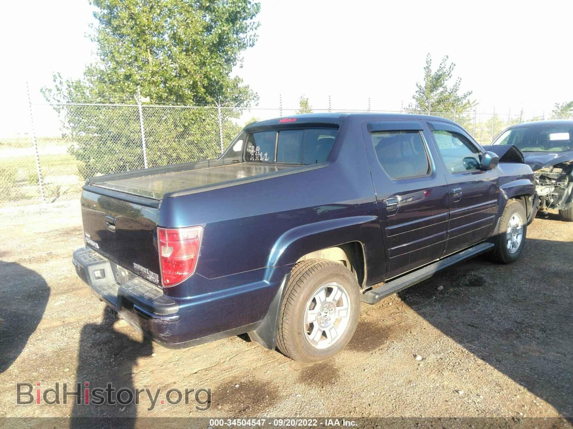 2009 HONDA RIDGELINE - VIN: 5FPYK16479B100650 - Фото 4