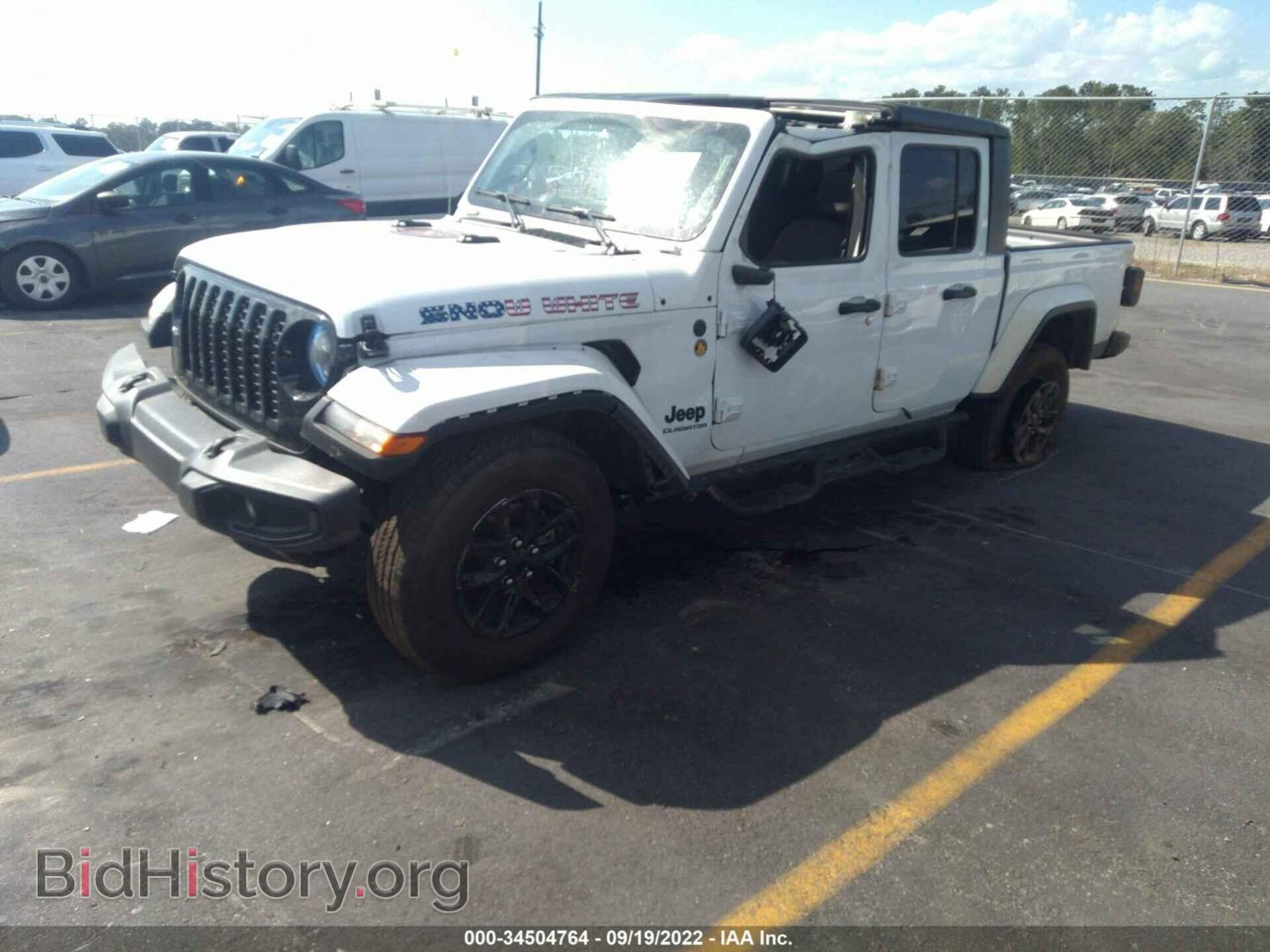 2022 JEEP GLADIATOR - VIN: 1C6HJTAG0NL124621 - Фото 2