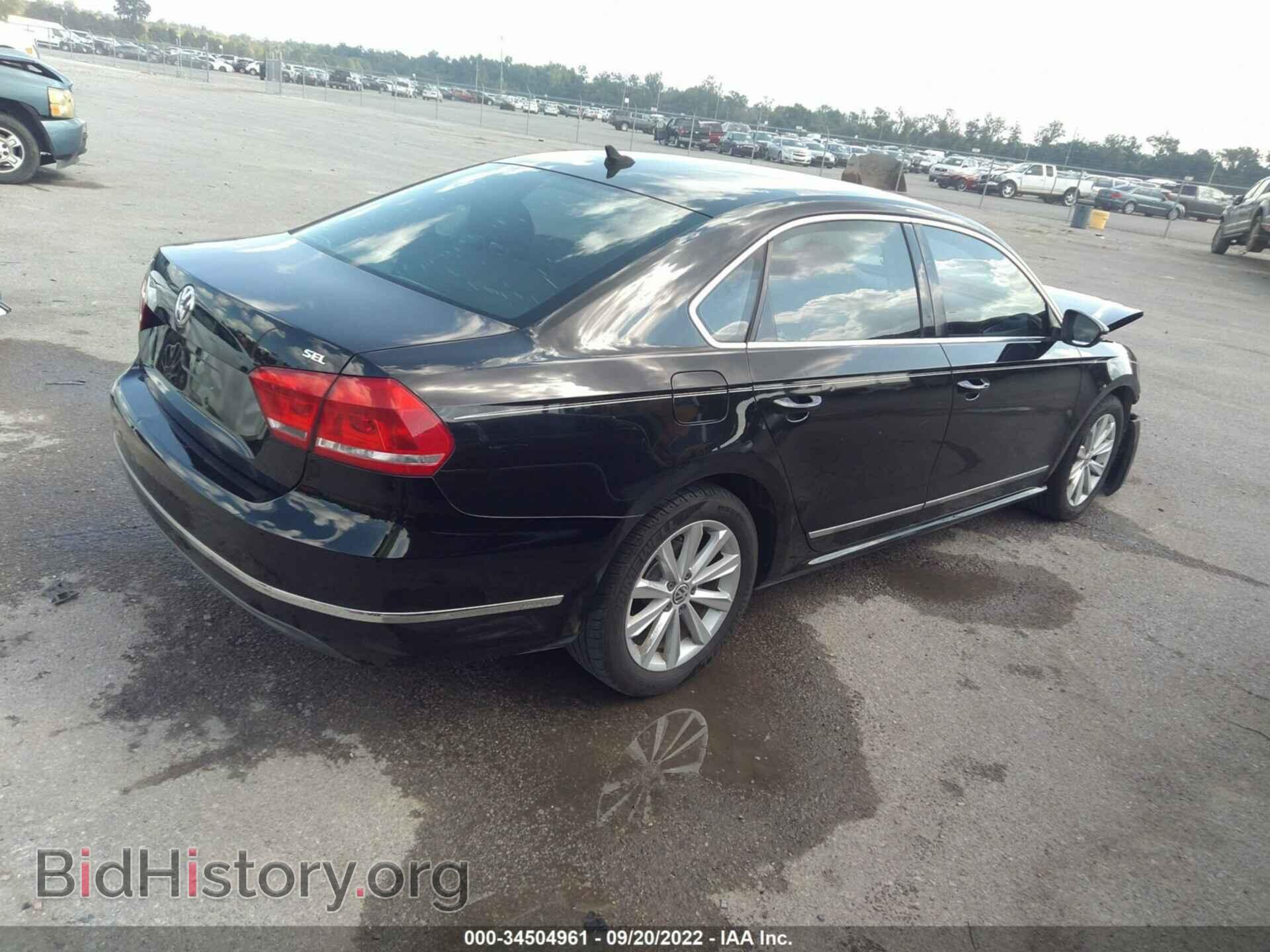 2012 VOLKSWAGEN PASSAT - VIN: 1VWCH7A30CC027996 - Фото 4