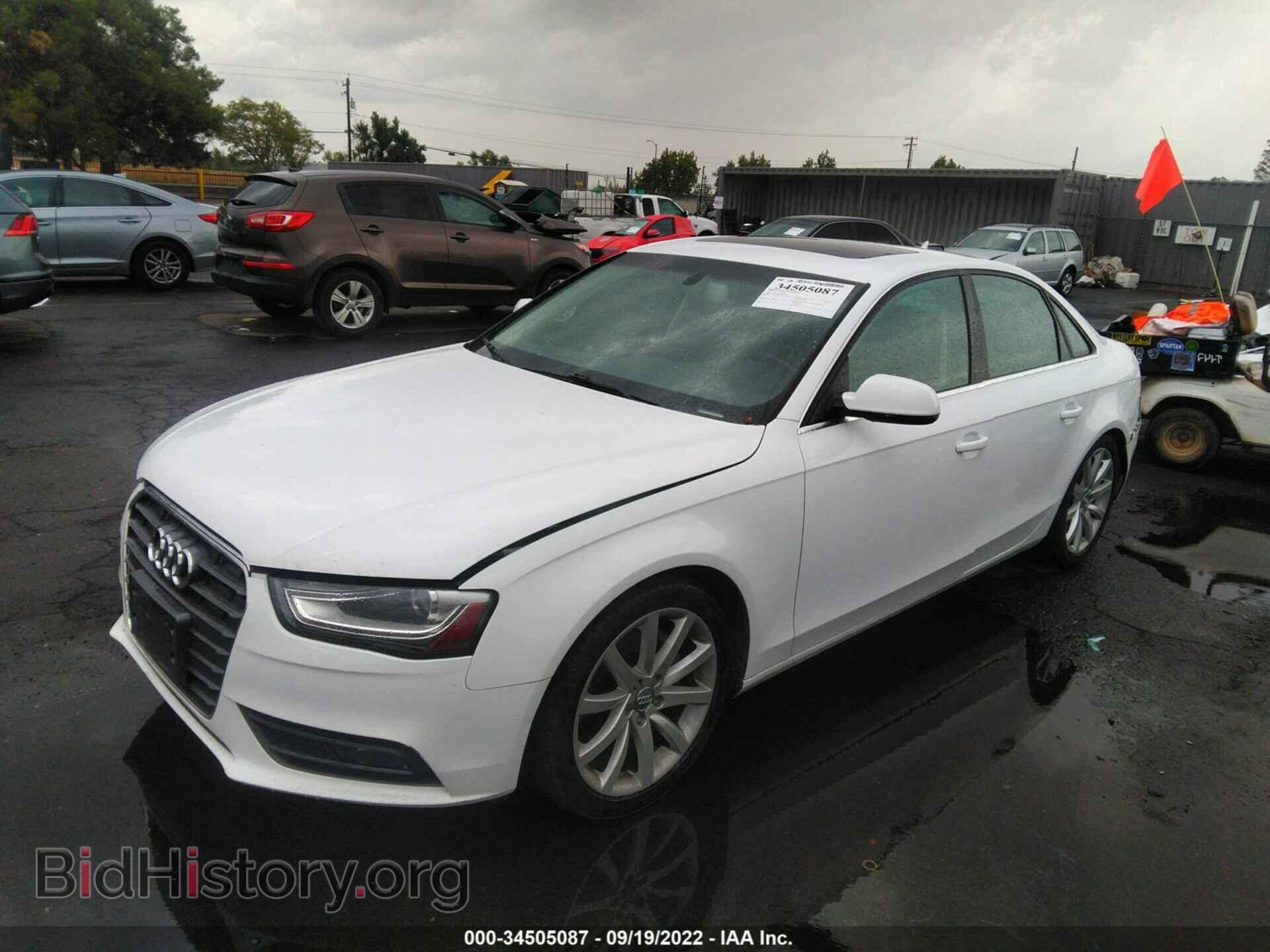 2013 AUDI A4 - VIN: WAUFFAFL5DN029645 - Фото 2