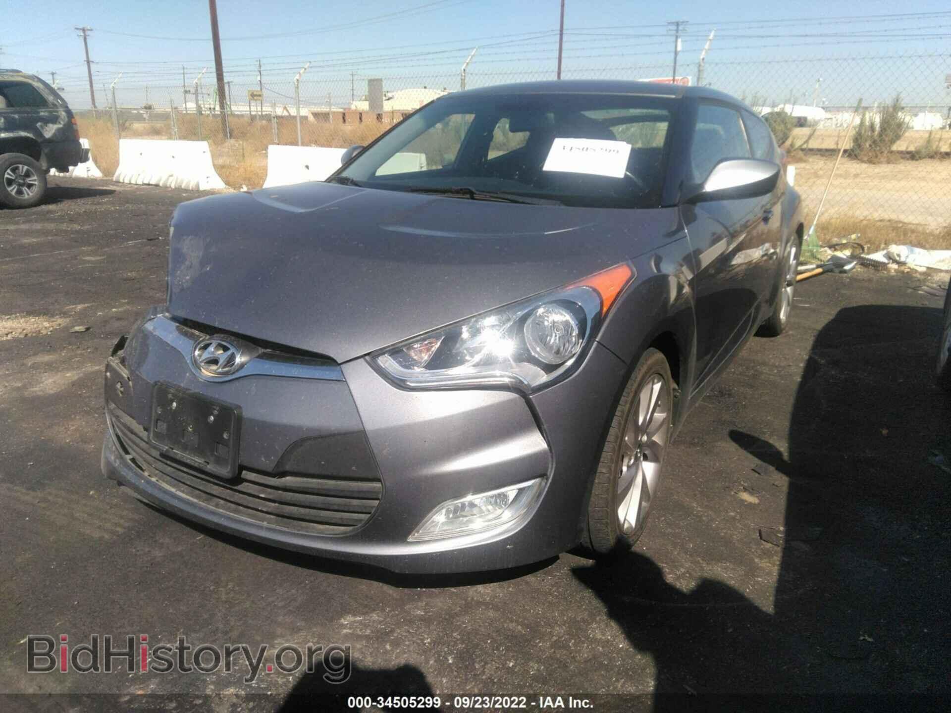 2017 HYUNDAI VELOSTER - VIN: KMHTC6AD2HU309638 - Фото 2