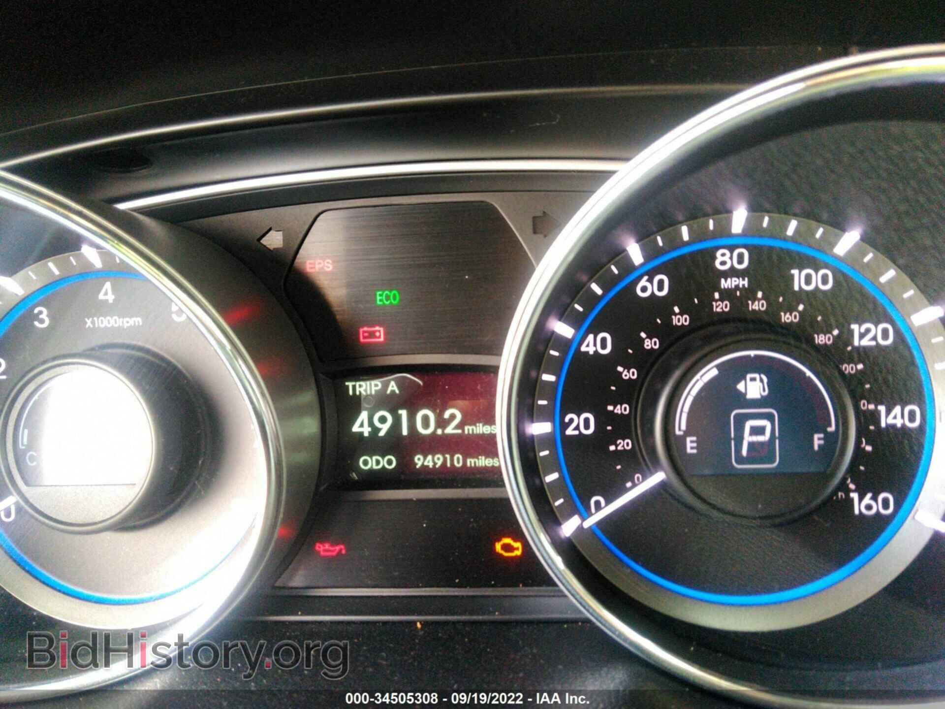 2013 HYUNDAI SONATA - VIN: 5NPEC4AB5DH777173 - Фото 7