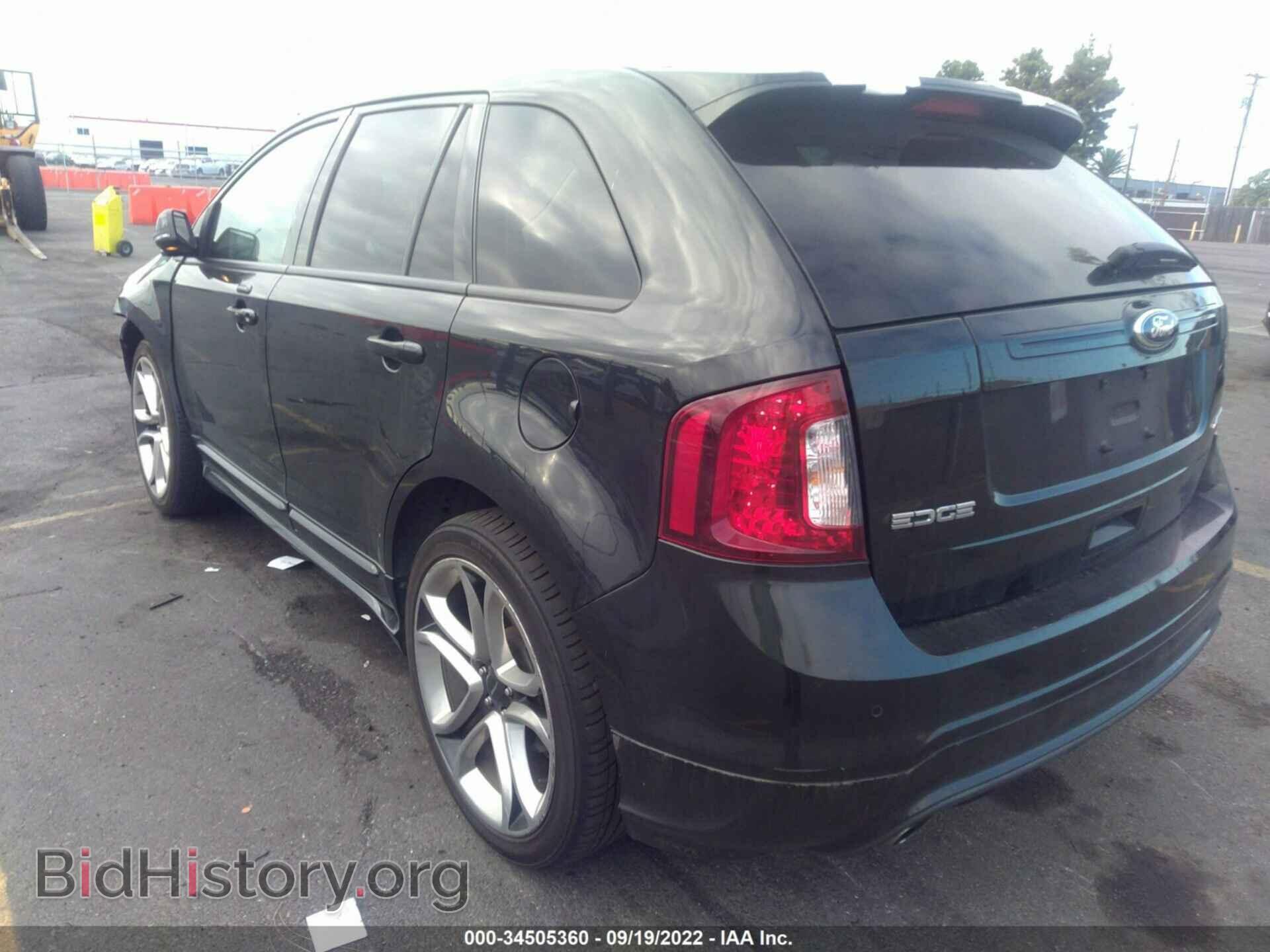 2014 FORD EDGE - VIN: 2FMDK3AK9EBA37854 - Фото 3
