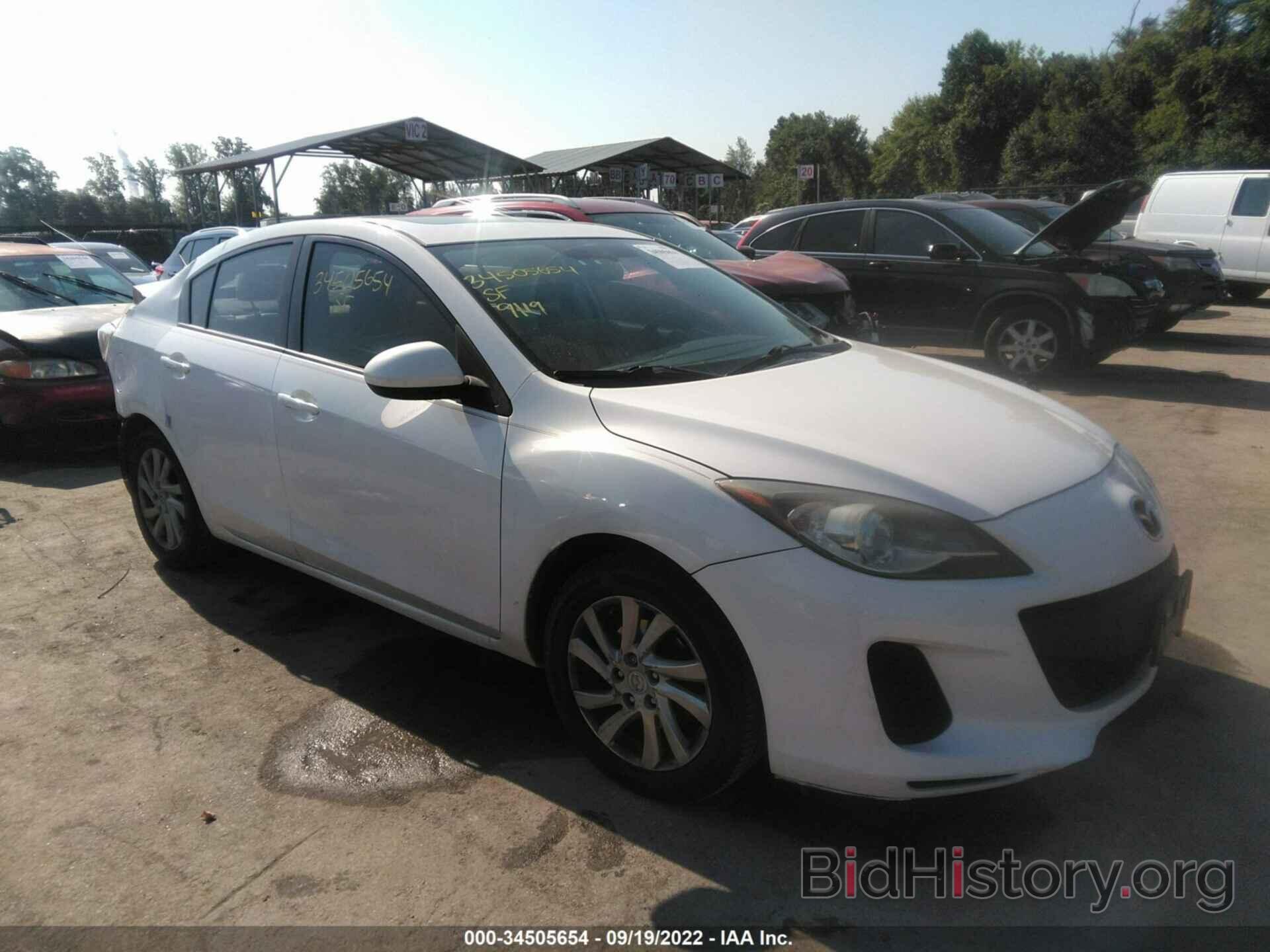 Photo JM1BL1W88C1659610 - MAZDA MAZDA3 2012