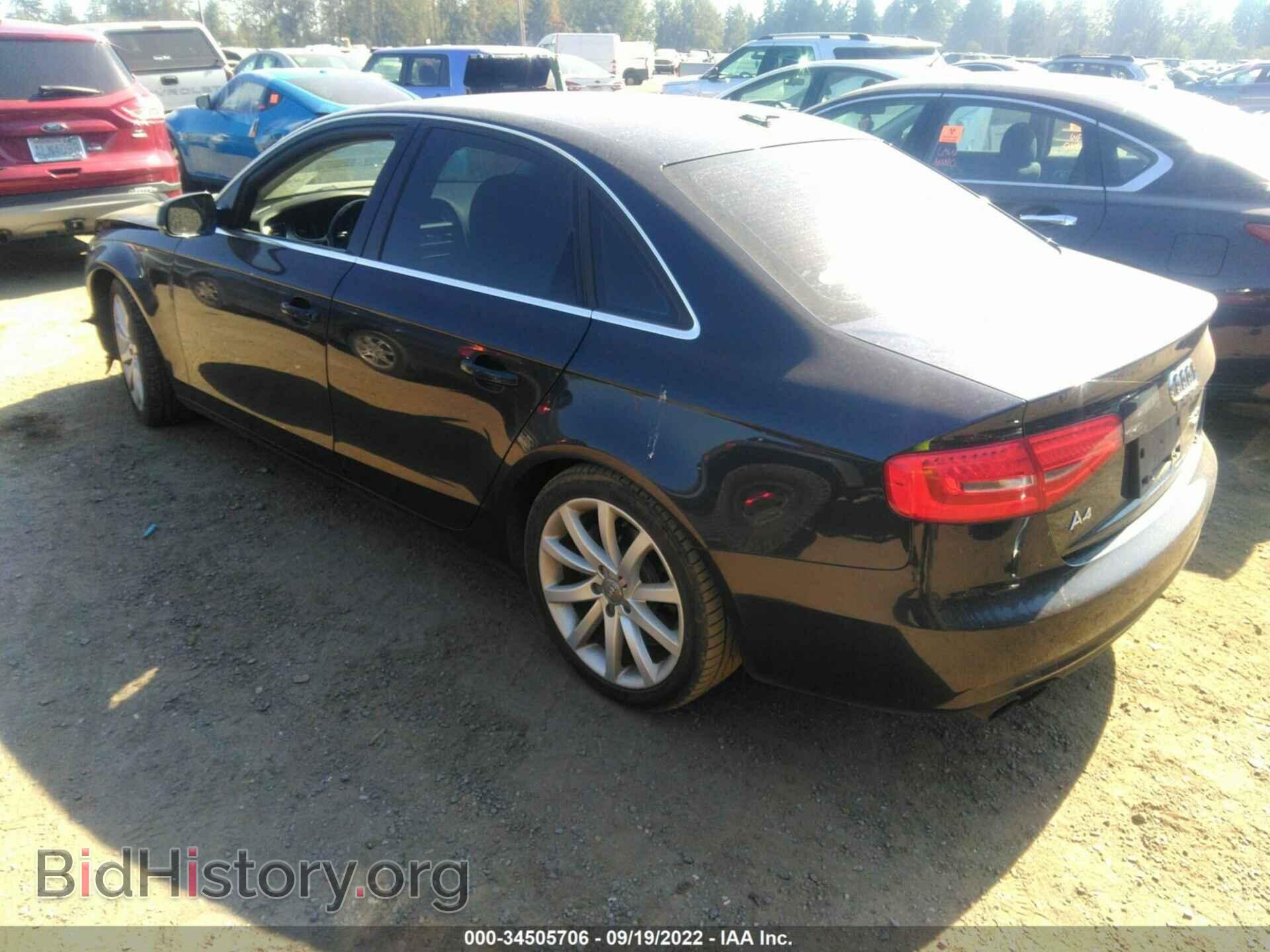2013 AUDI A4 - VIN: WAUFFAFL4DN006602 - Фото 3