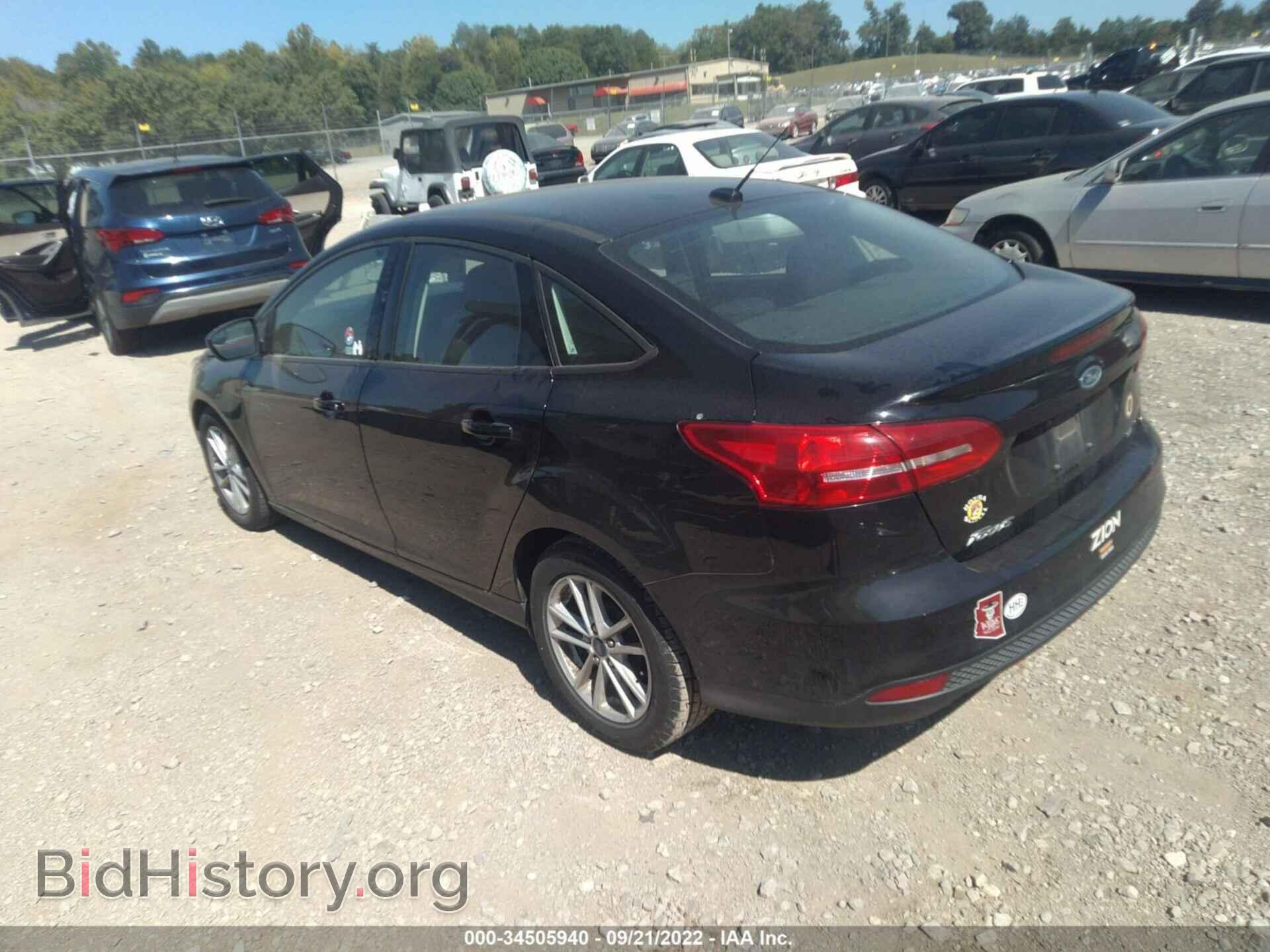 2018 FORD FOCUS - VIN: 1FADP3F21JL250411 - Фото 3