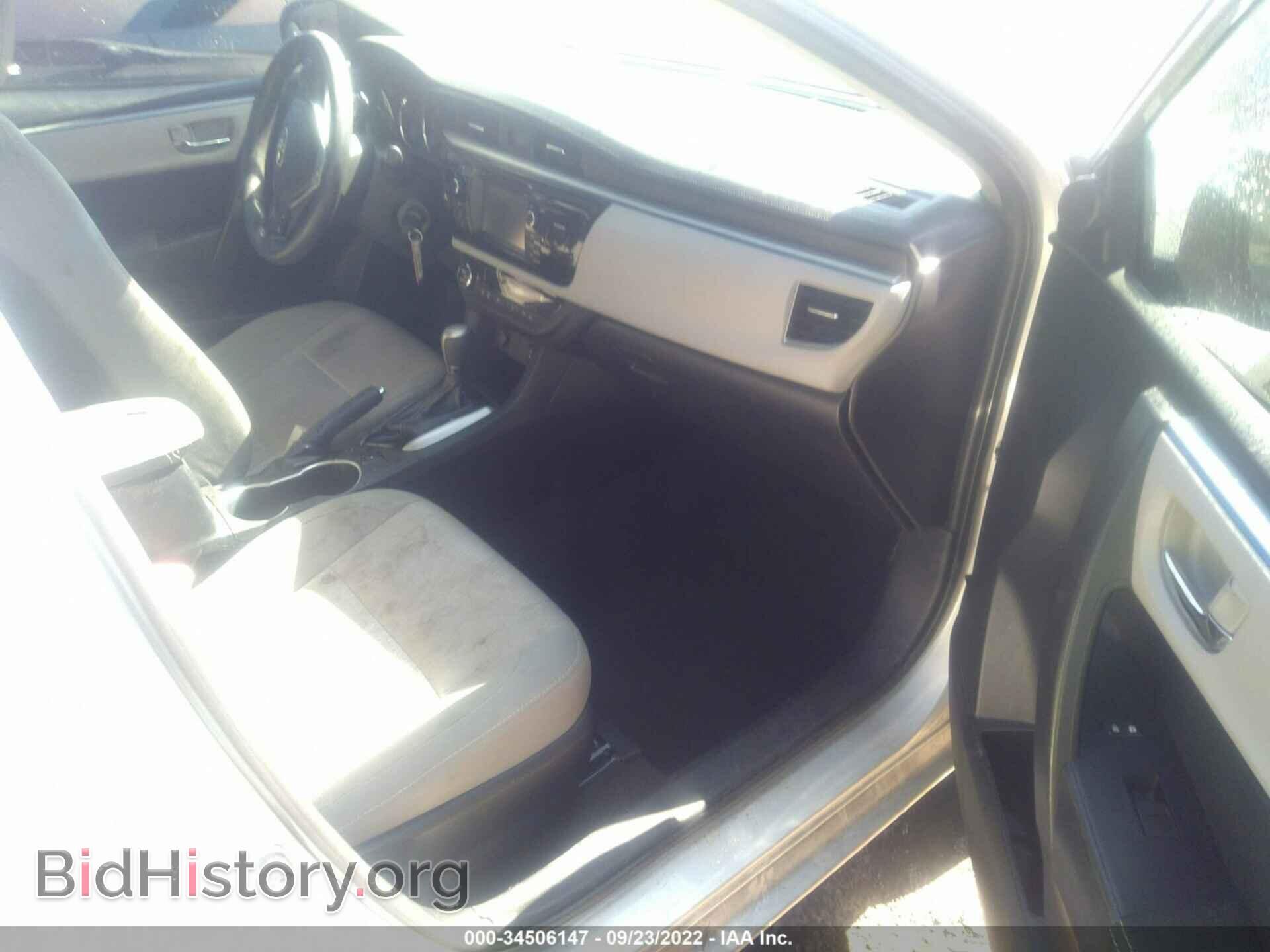 2015 TOYOTA COROLLA - VIN: 2T1BURHEXFC366001 - Фото 5