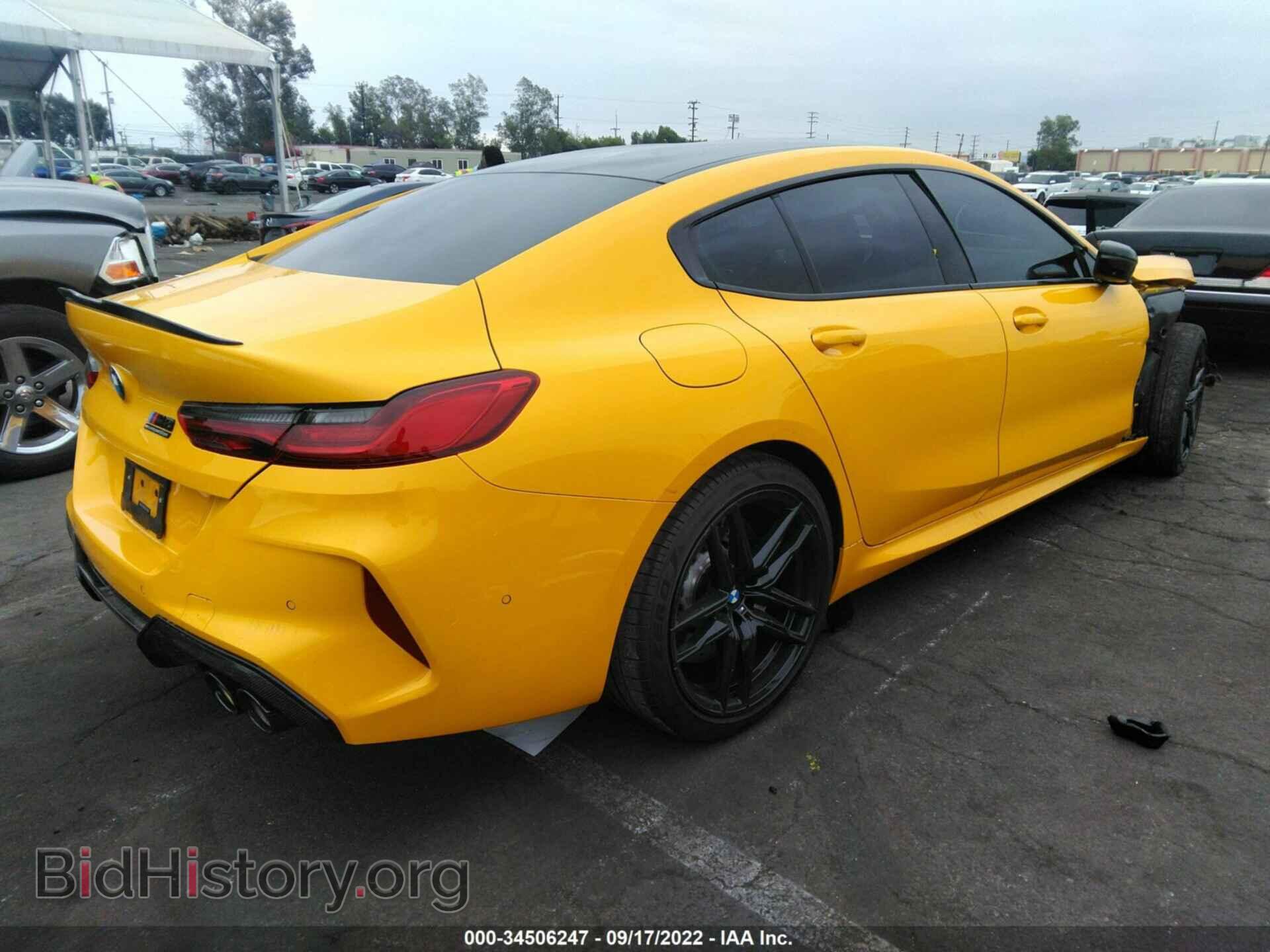 2021 BMW M8 - VIN: WBSGV0C01MCF74313 - Фото 4