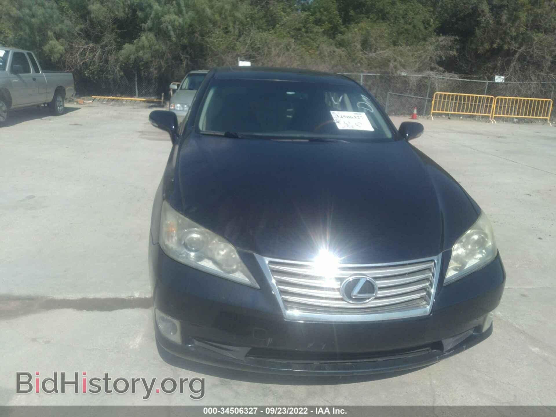 2010 LEXUS ES 350 - VIN: JTHBK1EG2A2380431 - Фото 6
