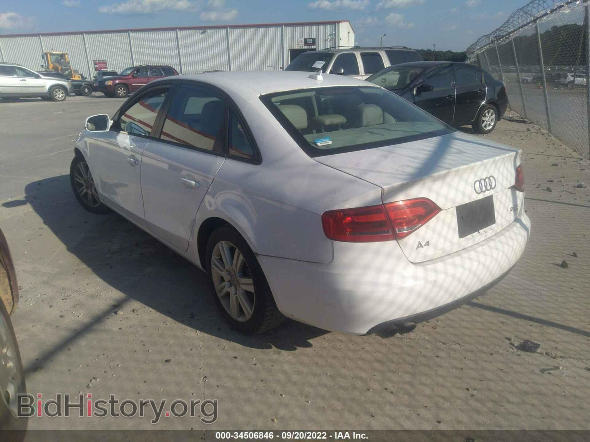 2011 AUDI A4 - VIN: WAUBFAFL7BN031506 - Фото 3